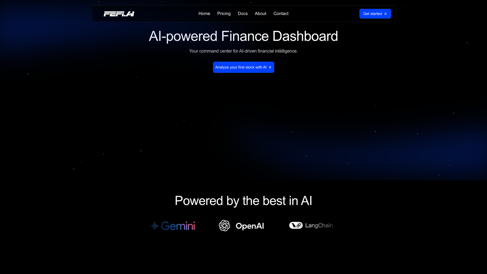 Fefi — интерфейс нейросети Fefi — интерфейс нейросети