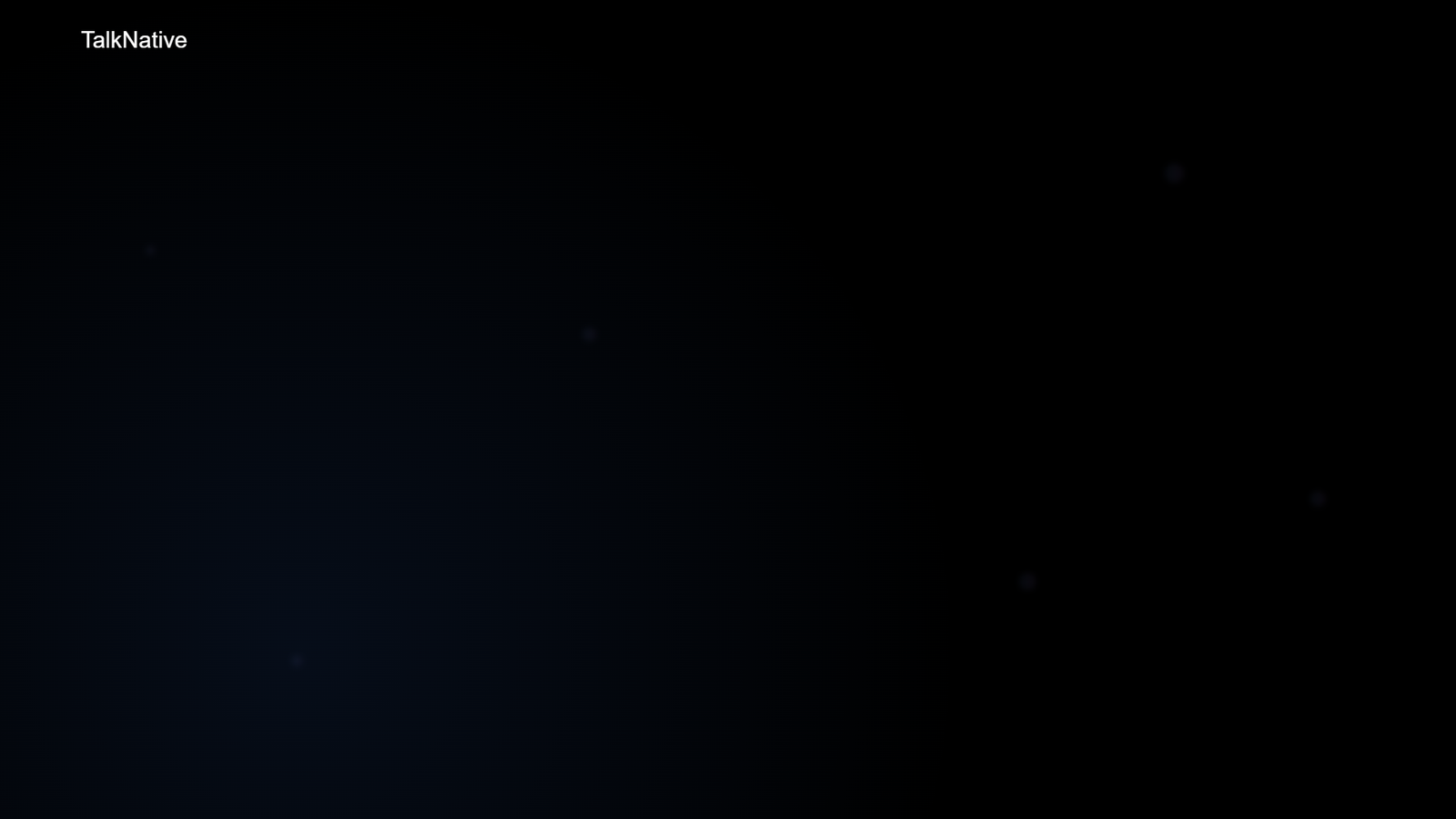 TalkNative — интерфейс нейросети TalkNative — интерфейс нейросети