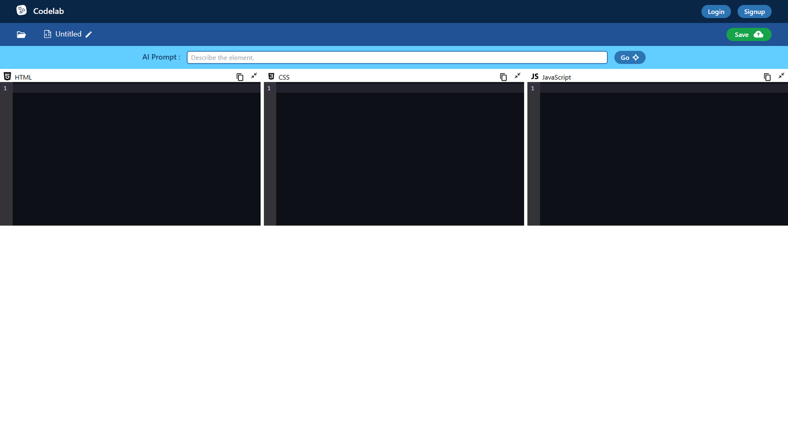 Codelab — интерфейс нейросети Codelab — интерфейс нейросети