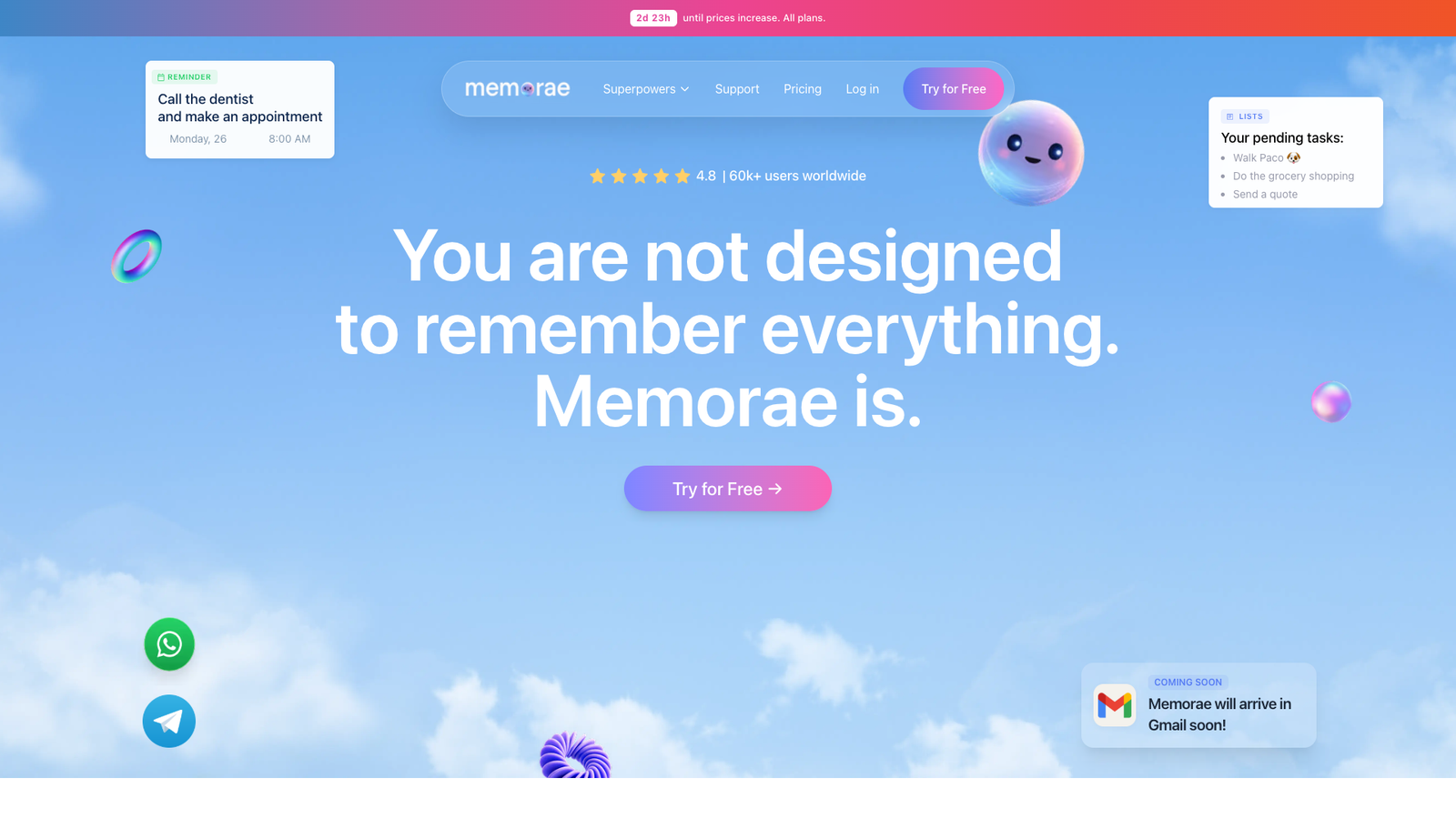 Memorae — интерфейс нейросети Memorae — интерфейс нейросети