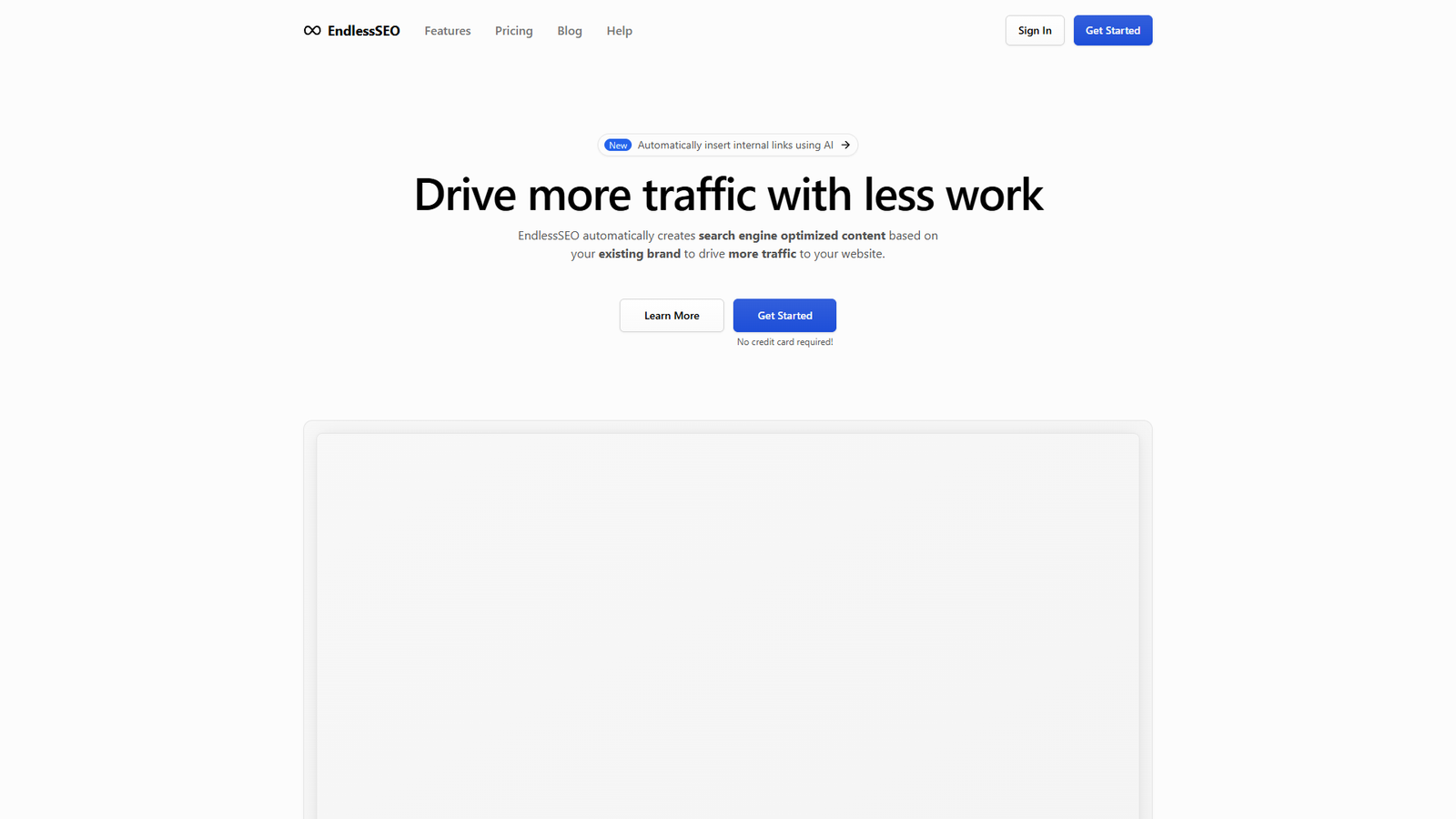EndlessSEO — интерфейс нейросети EndlessSEO — интерфейс нейросети