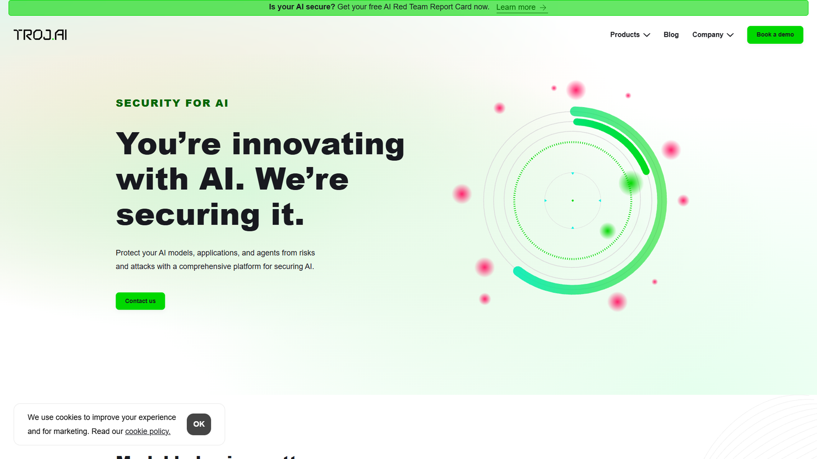 TrojAI — интерфейс нейросети TrojAI — интерфейс нейросети