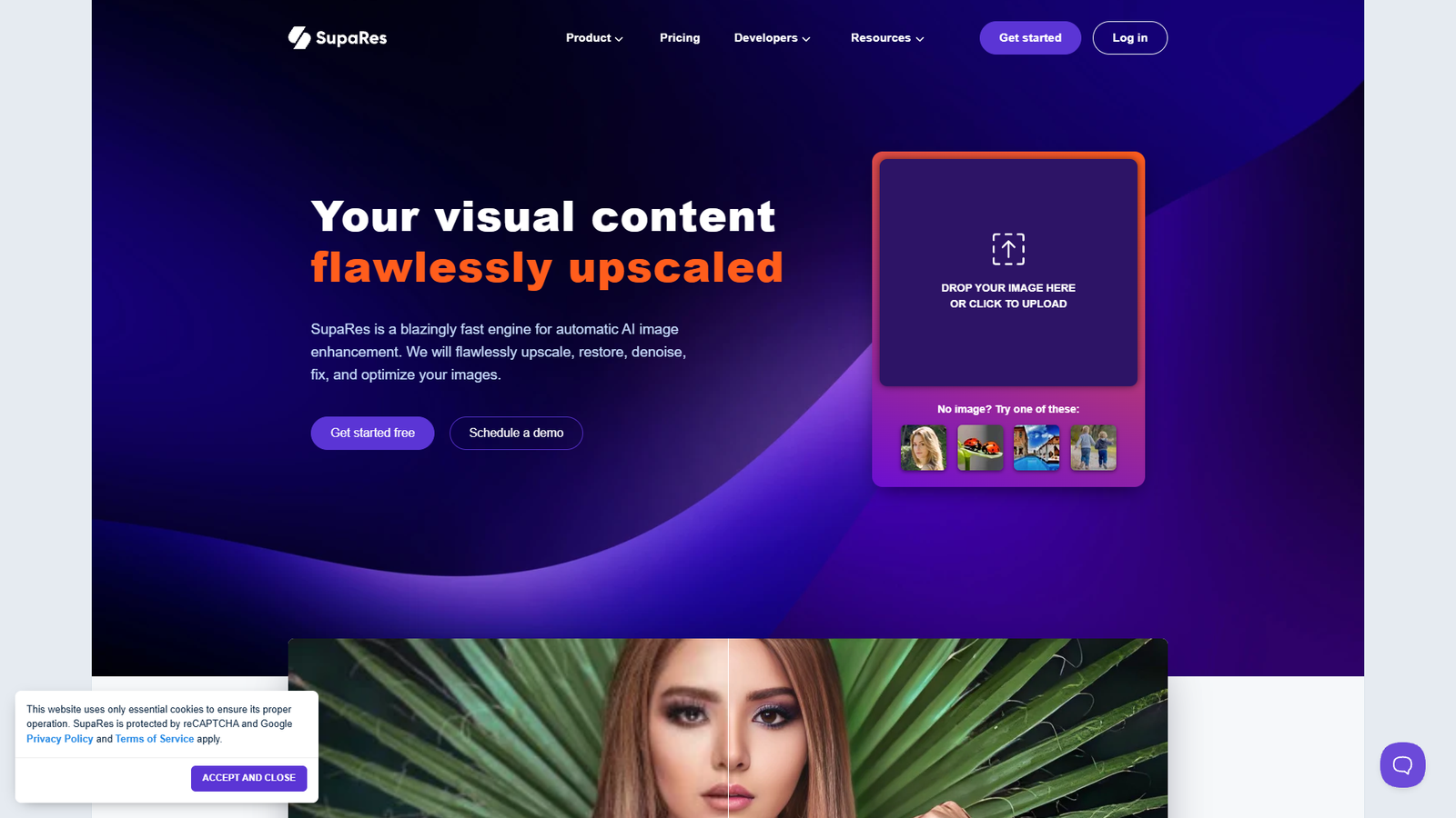 SupaRes — интерфейс нейросети SupaRes — интерфейс нейросети