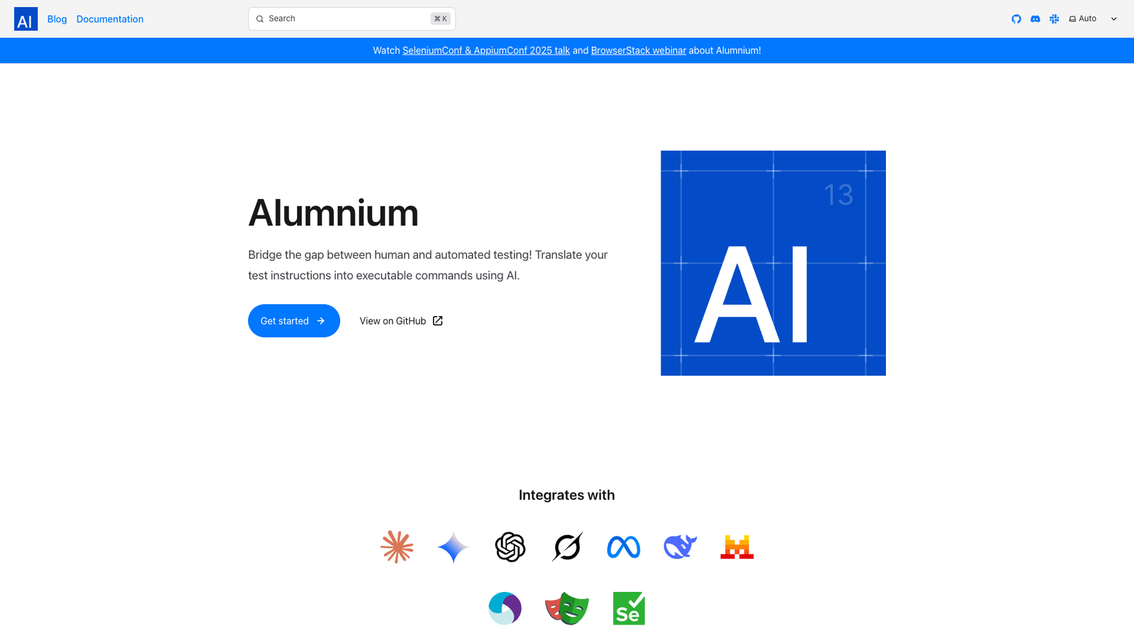 Alumnium — интерфейс нейросети Alumnium — интерфейс нейросети