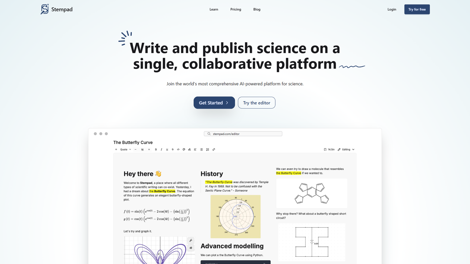 Stempad — интерфейс нейросети Stempad — интерфейс нейросети