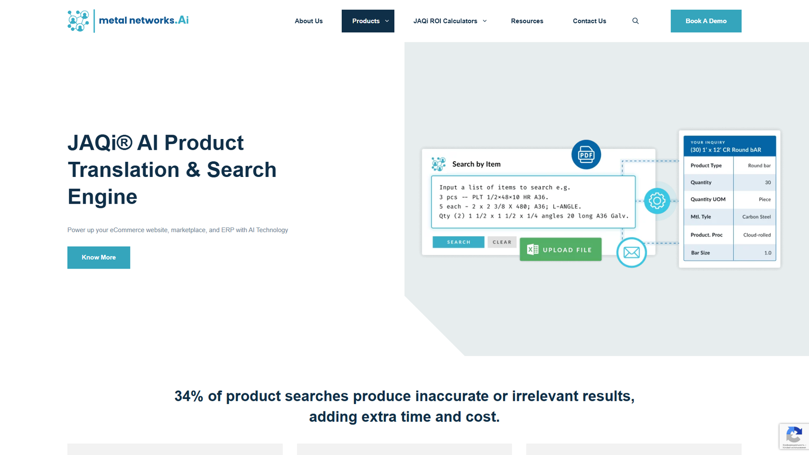 JAQi AI Product Translation & Search Engine — интерфейс нейросети JAQi AI Product Translation & Search Engine — интерфейс нейросети