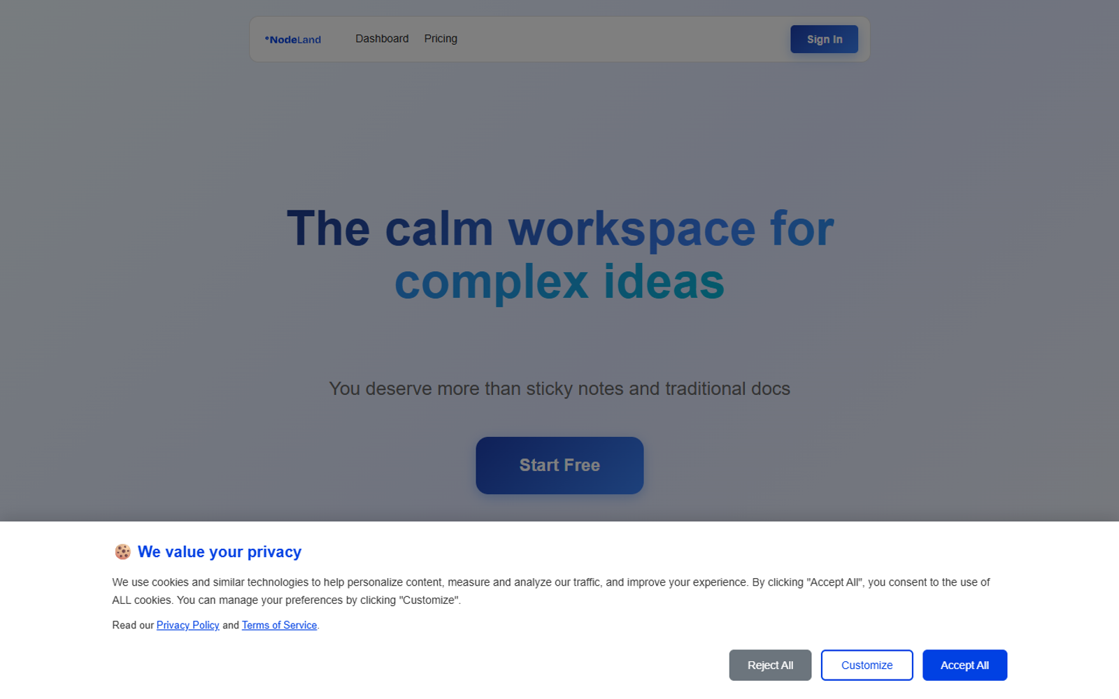NodeLand — интерфейс нейросети NodeLand — интерфейс нейросети