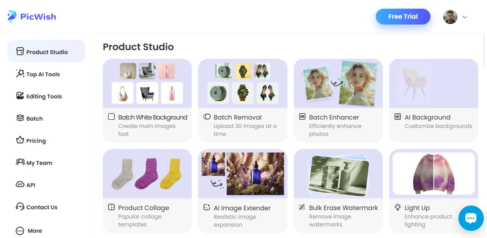 PicWish Главная страница PicWish Главная страница