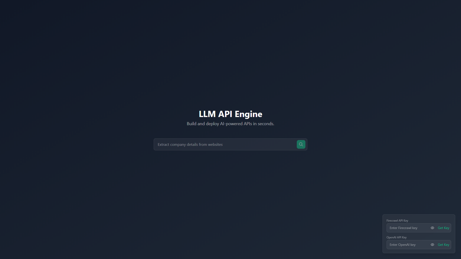 LLM API Engine — интерфейс нейросети LLM API Engine — интерфейс нейросети