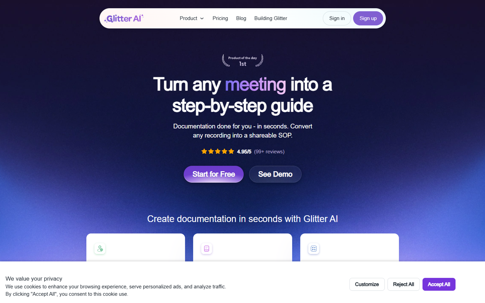 Glitter AI — интерфейс нейросети Glitter AI — интерфейс нейросети