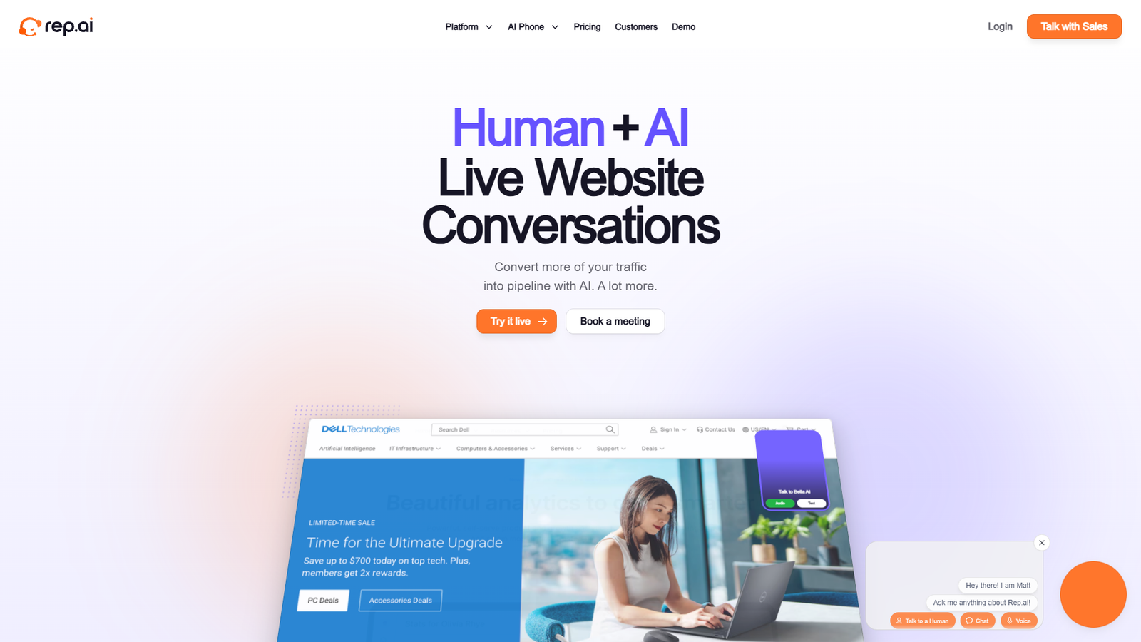 Rep.ai — интерфейс нейросети Rep.ai — интерфейс нейросети