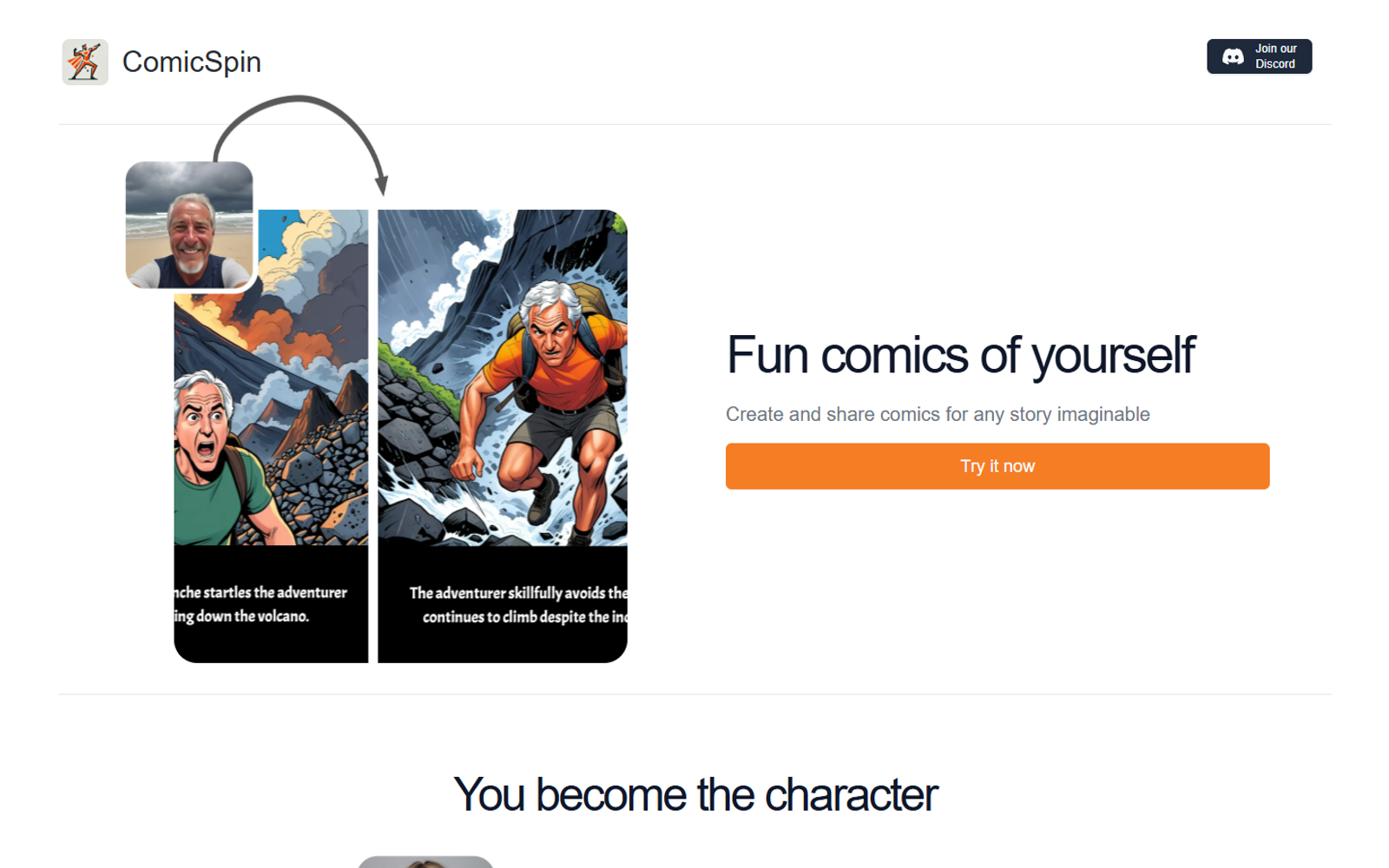 ComicSpin — интерфейс нейросети ComicSpin — интерфейс нейросети