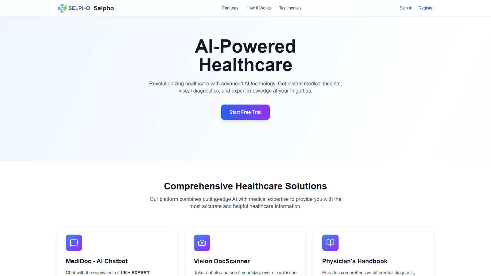 Selpho — интерфейс нейросети Selpho — интерфейс нейросети