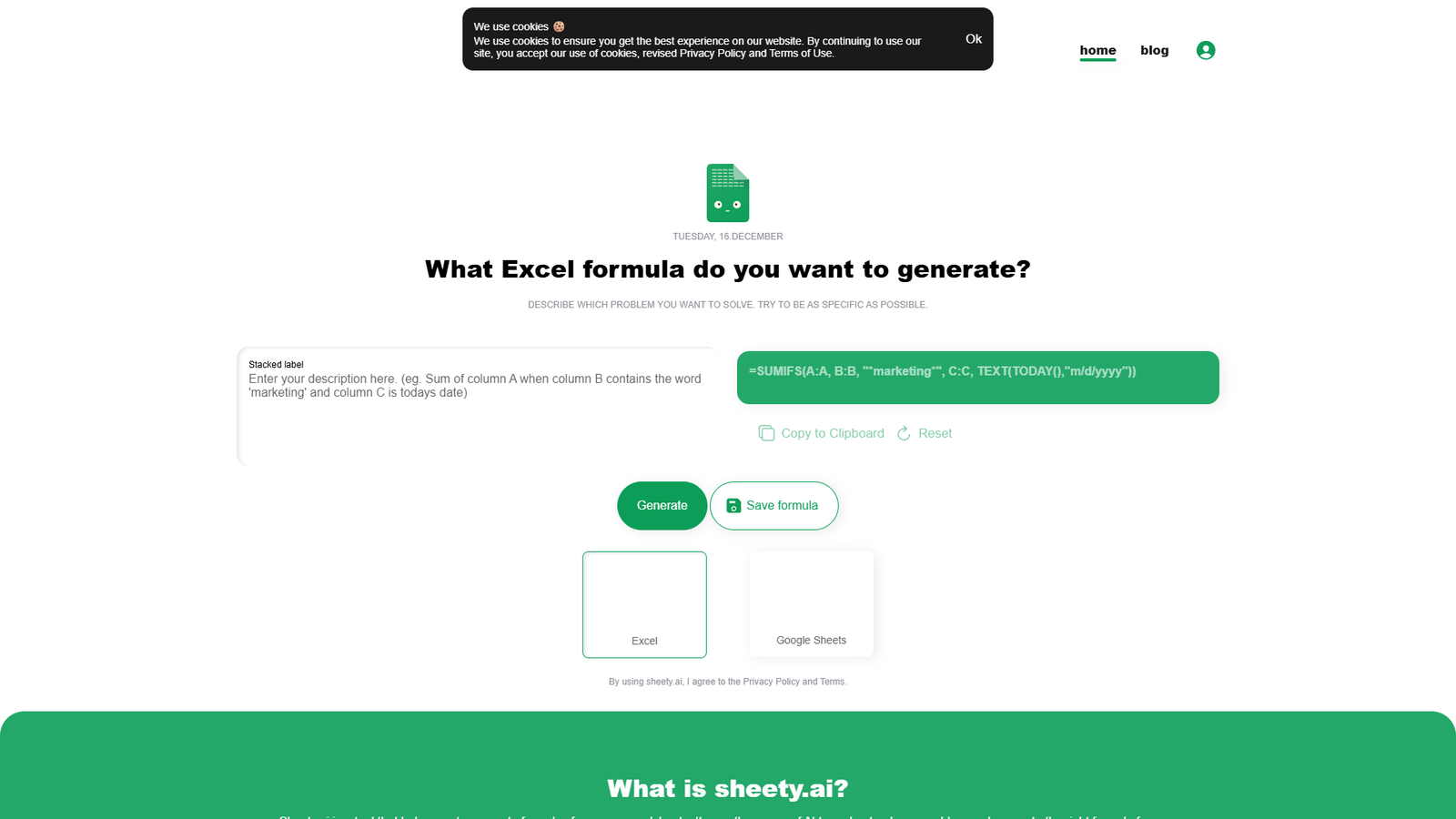 Sheety.ai — интерфейс нейросети Sheety.ai — интерфейс нейросети
