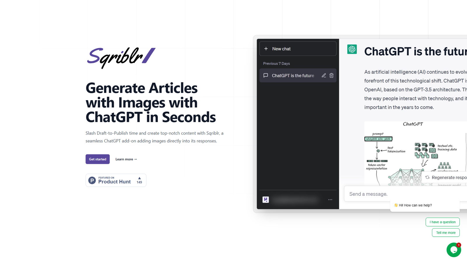Sqriblr — интерфейс нейросети Sqriblr — интерфейс нейросети