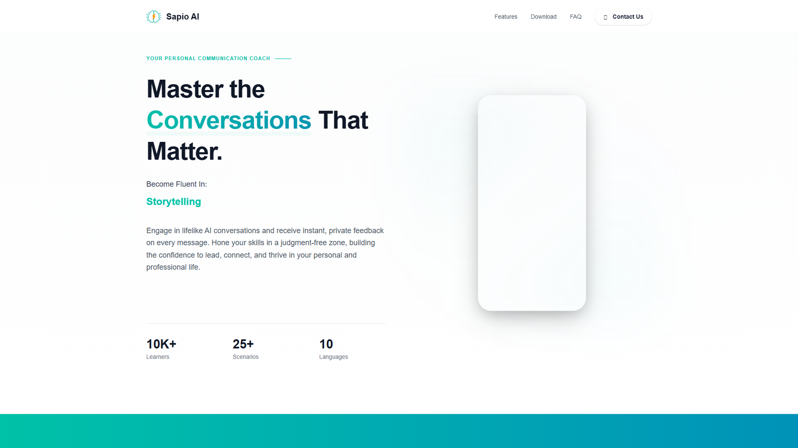 Sapio AI — интерфейс нейросети Sapio AI — интерфейс нейросети