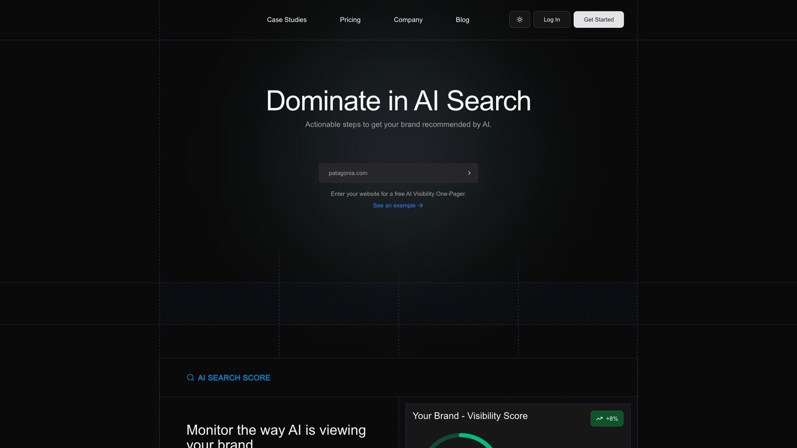 Searchify — интерфейс нейросети