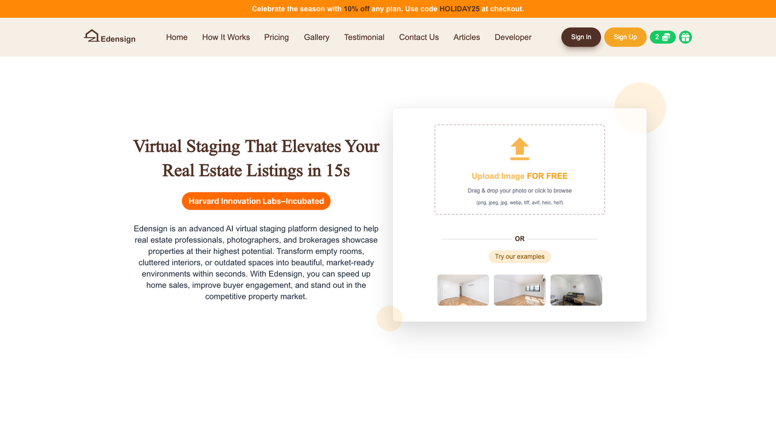 Edensign — интерфейс нейросети