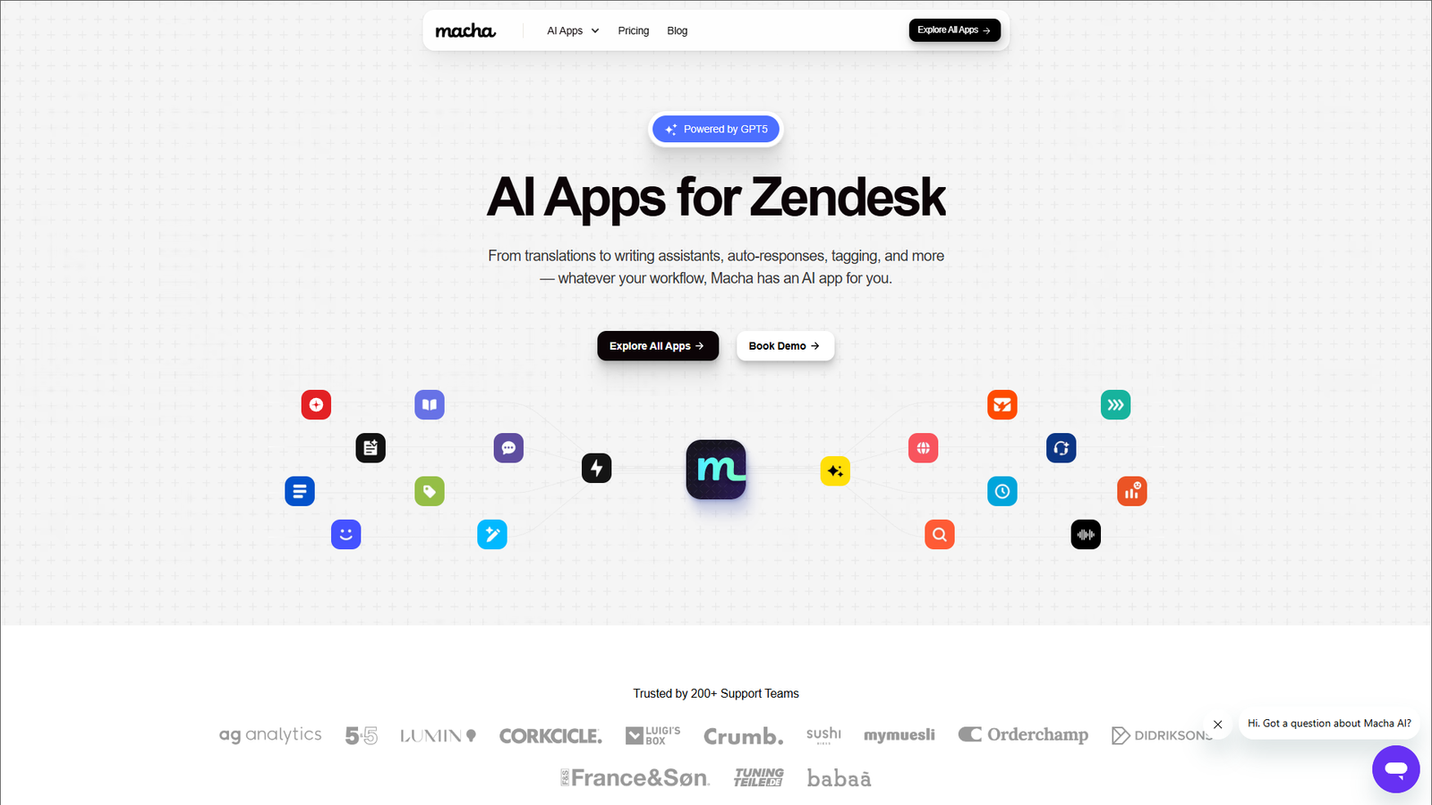 Macha AI — интерфейс нейросети Macha AI — интерфейс нейросети