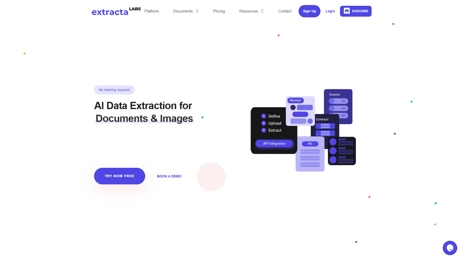 Extracta LABS — интерфейс нейросети Extracta LABS — интерфейс нейросети