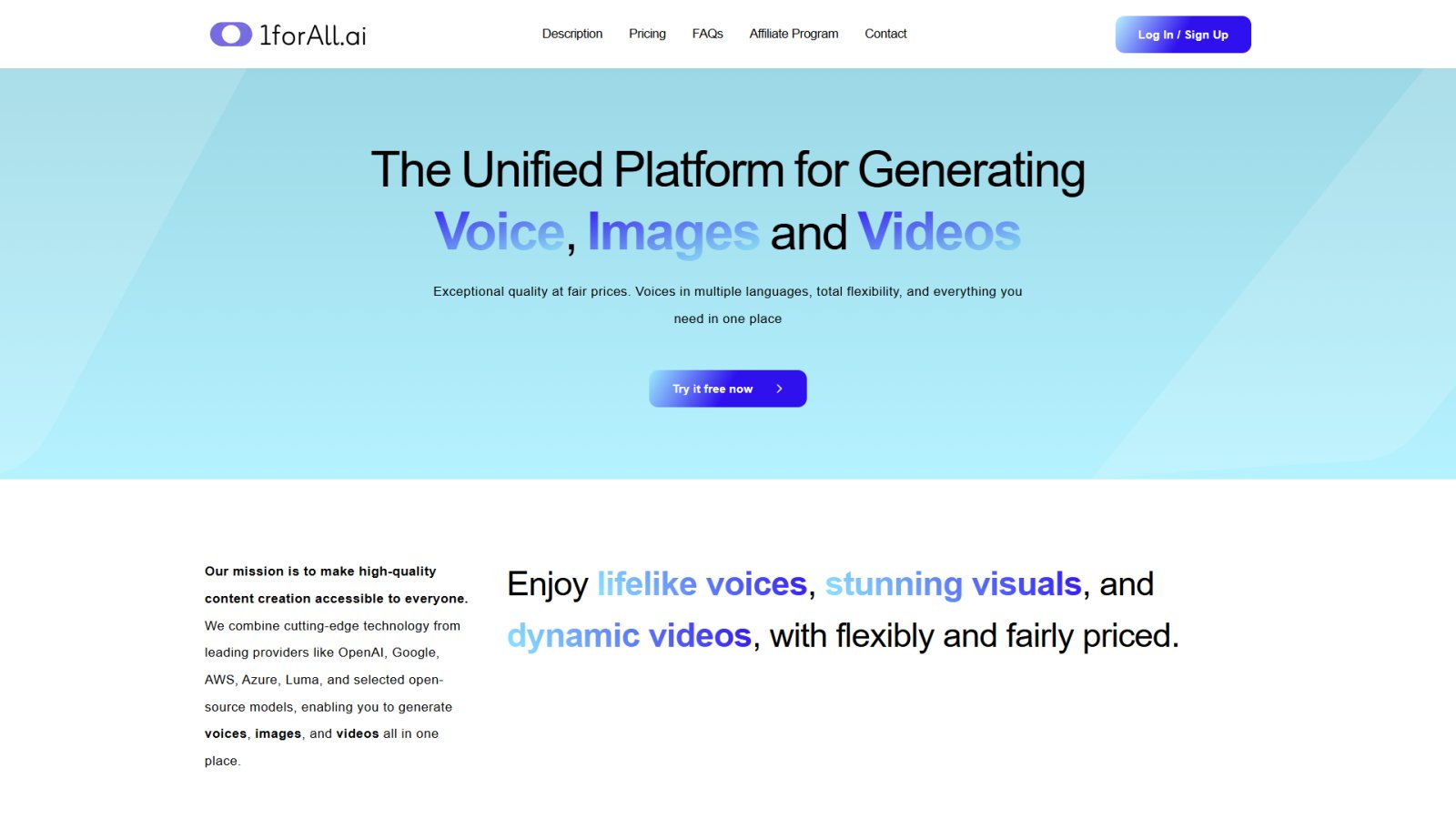 1forAll нейросеть Главная страница