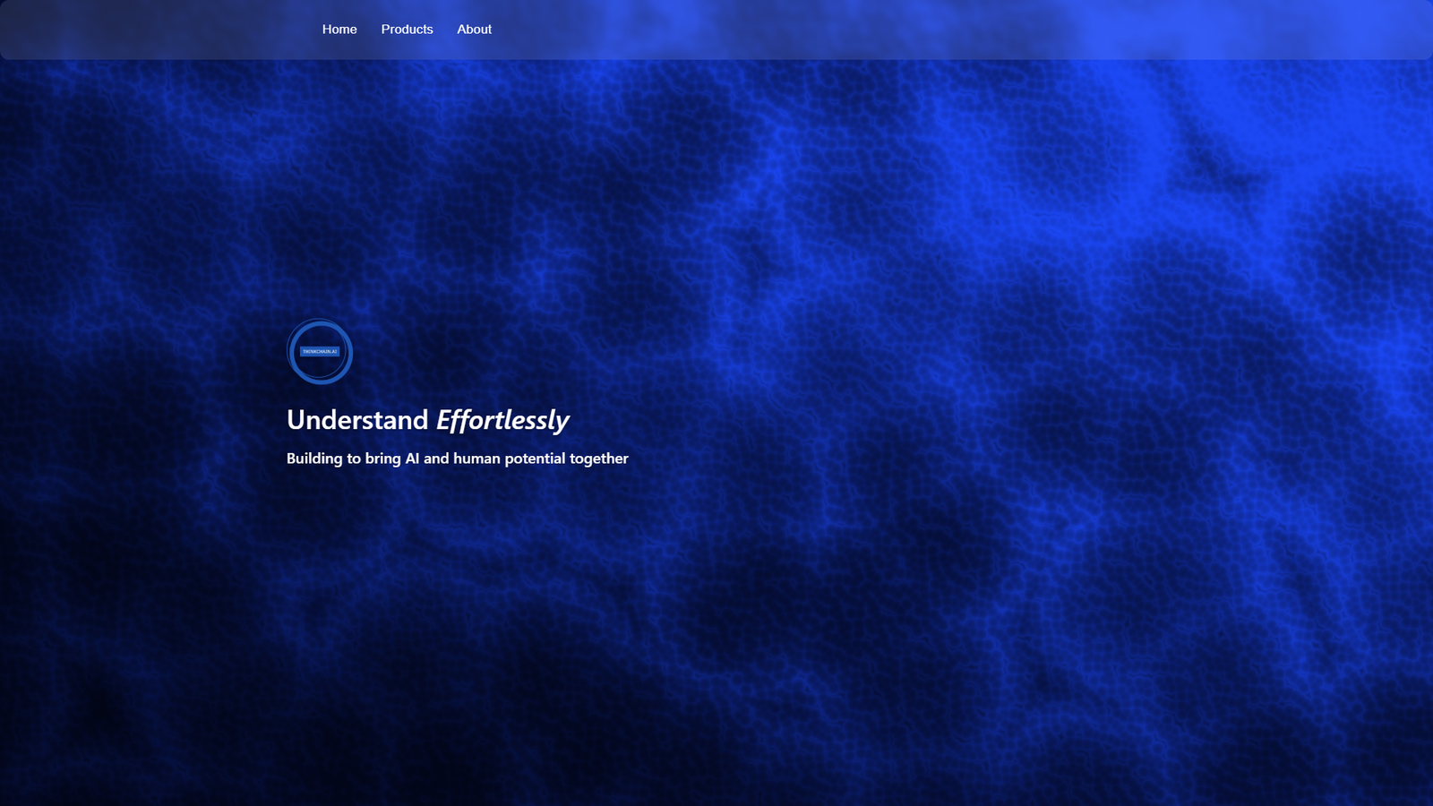 ThinkChain.ai — интерфейс нейросети ThinkChain.ai — интерфейс нейросети