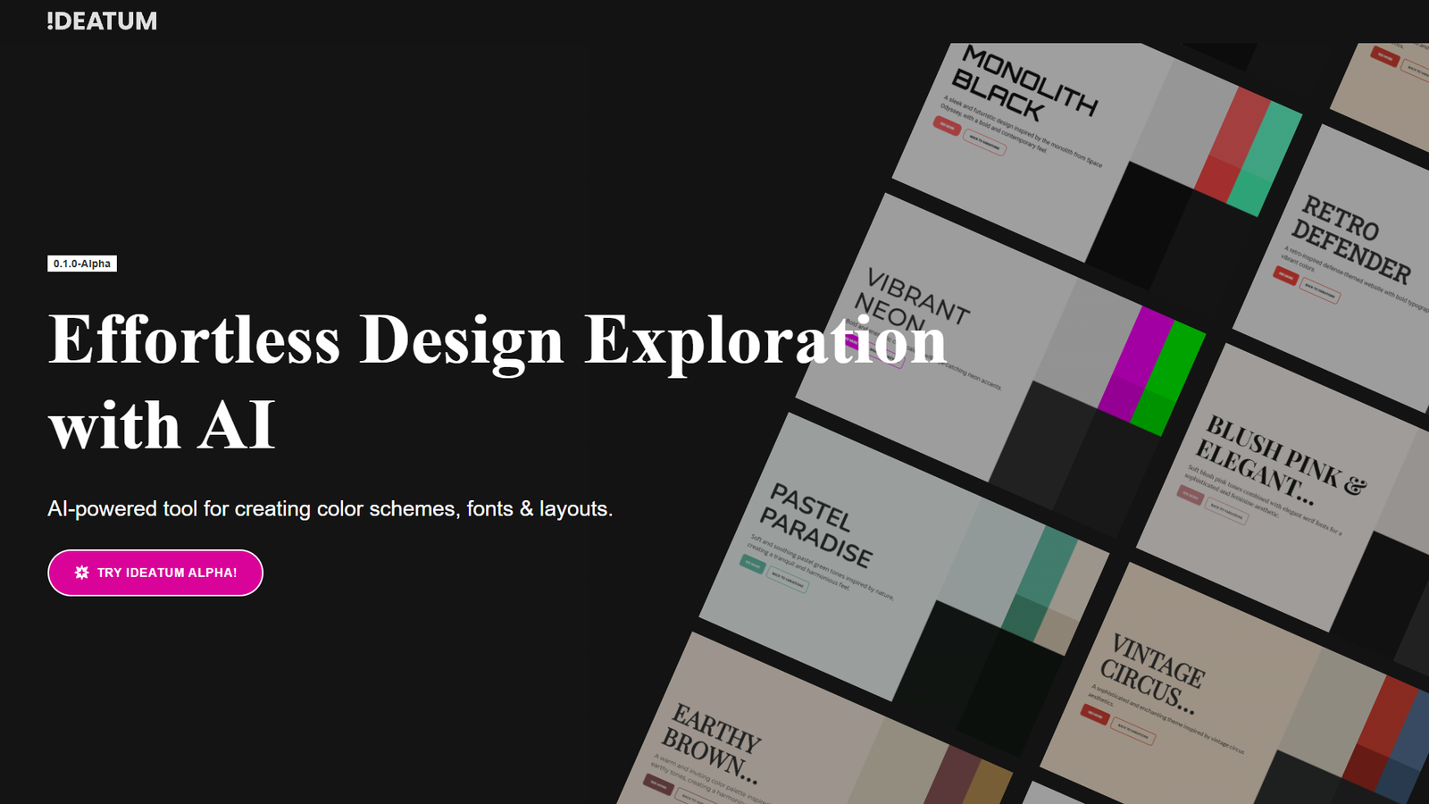 Ideatum AI — интерфейс нейросети Ideatum AI — интерфейс нейросети