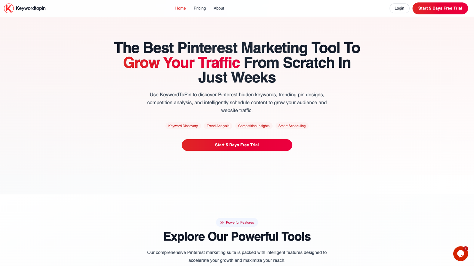 KeywordToPin — интерфейс нейросети KeywordToPin — интерфейс нейросети