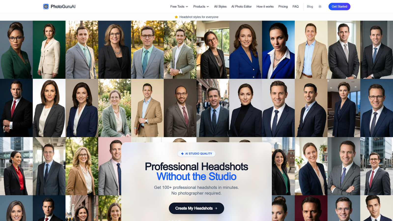 PhotoGuruAI — интерфейс нейросети PhotoGuruAI — интерфейс нейросети