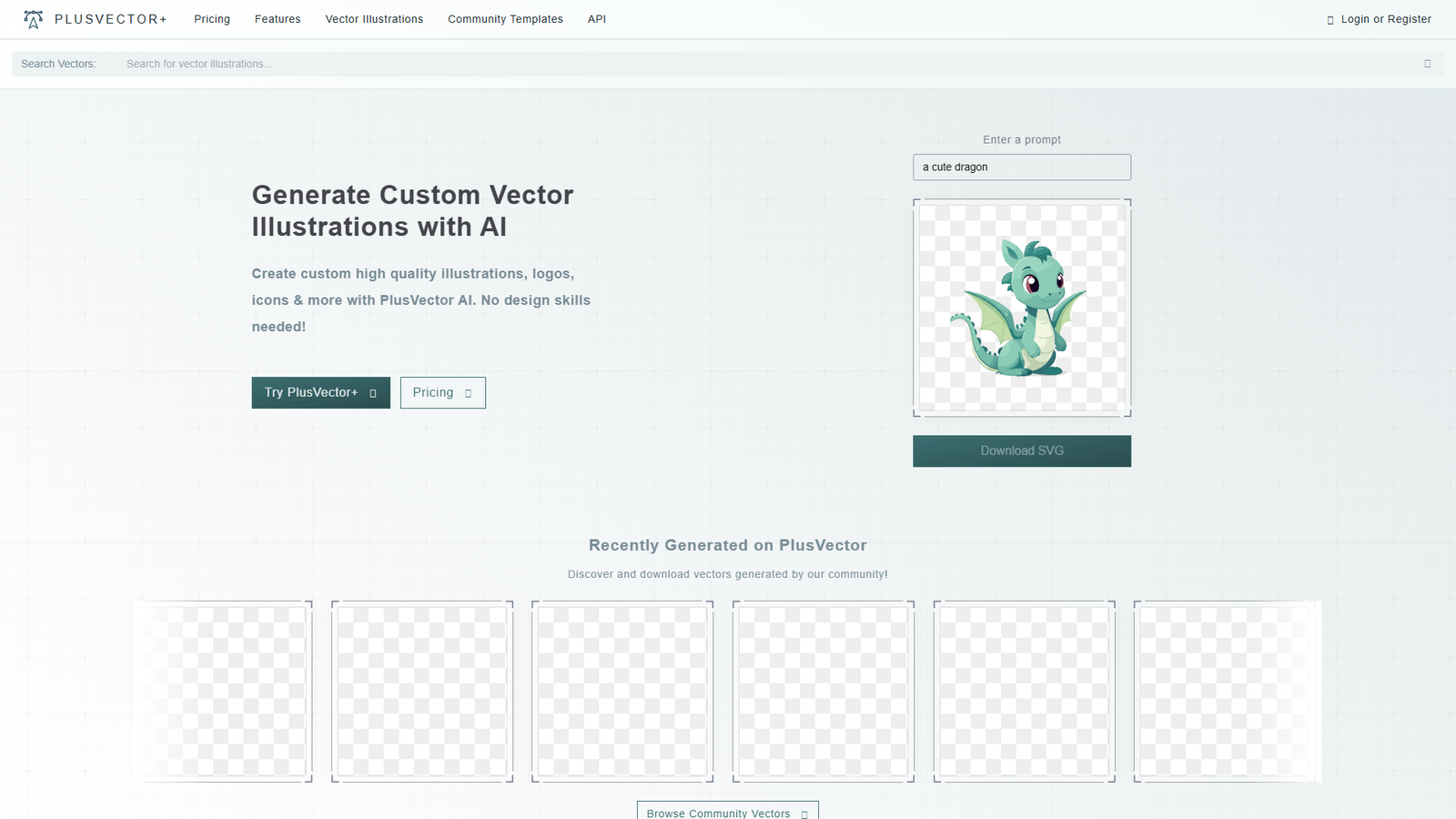 PlusVector — интерфейс нейросети PlusVector — интерфейс нейросети