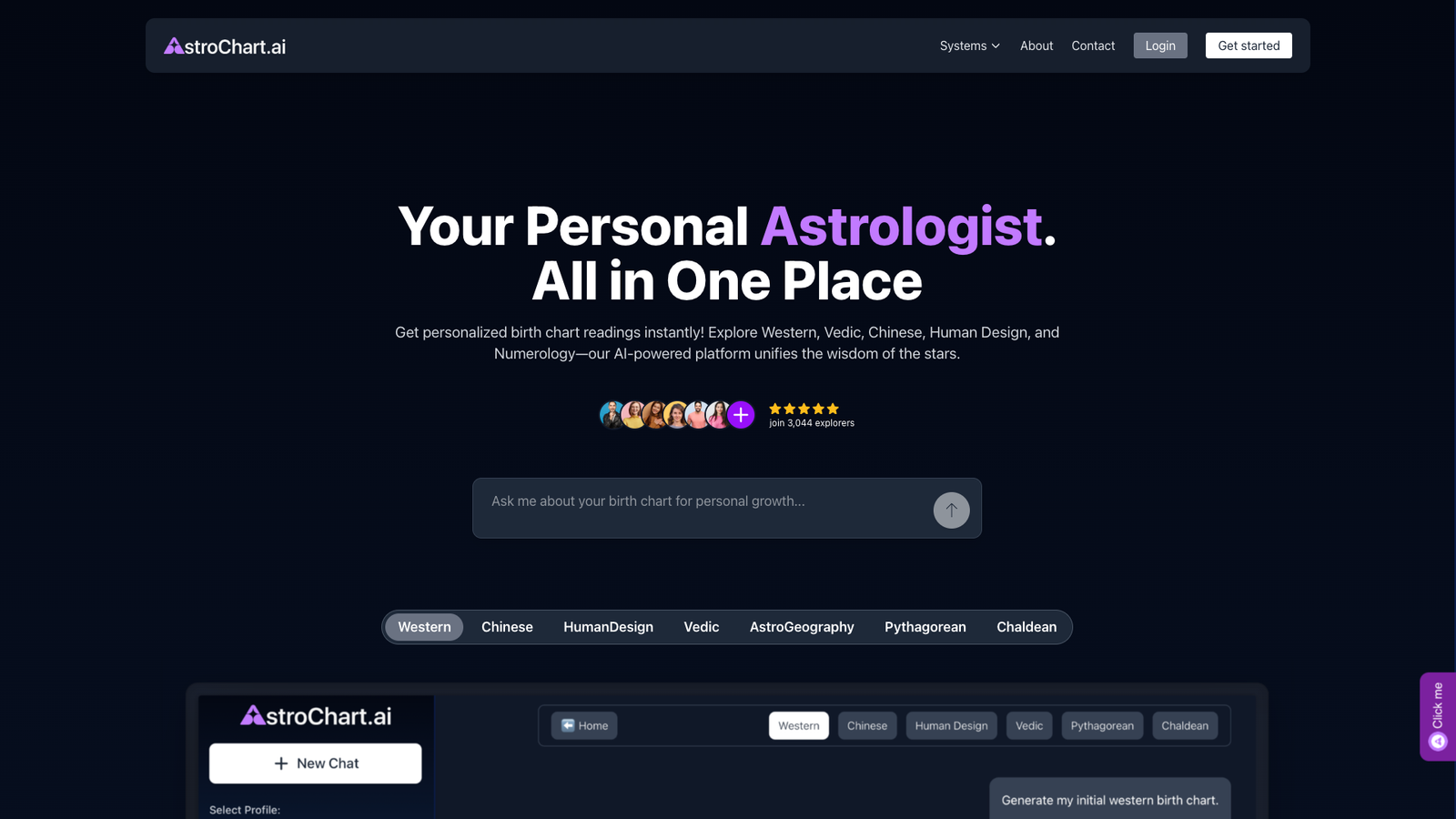 AstroChart.ai — интерфейс нейросети AstroChart.ai — интерфейс нейросети