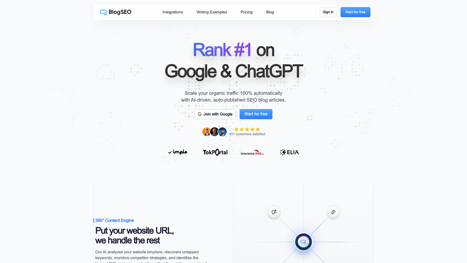 BlogSEO — интерфейс нейросети BlogSEO — интерфейс нейросети