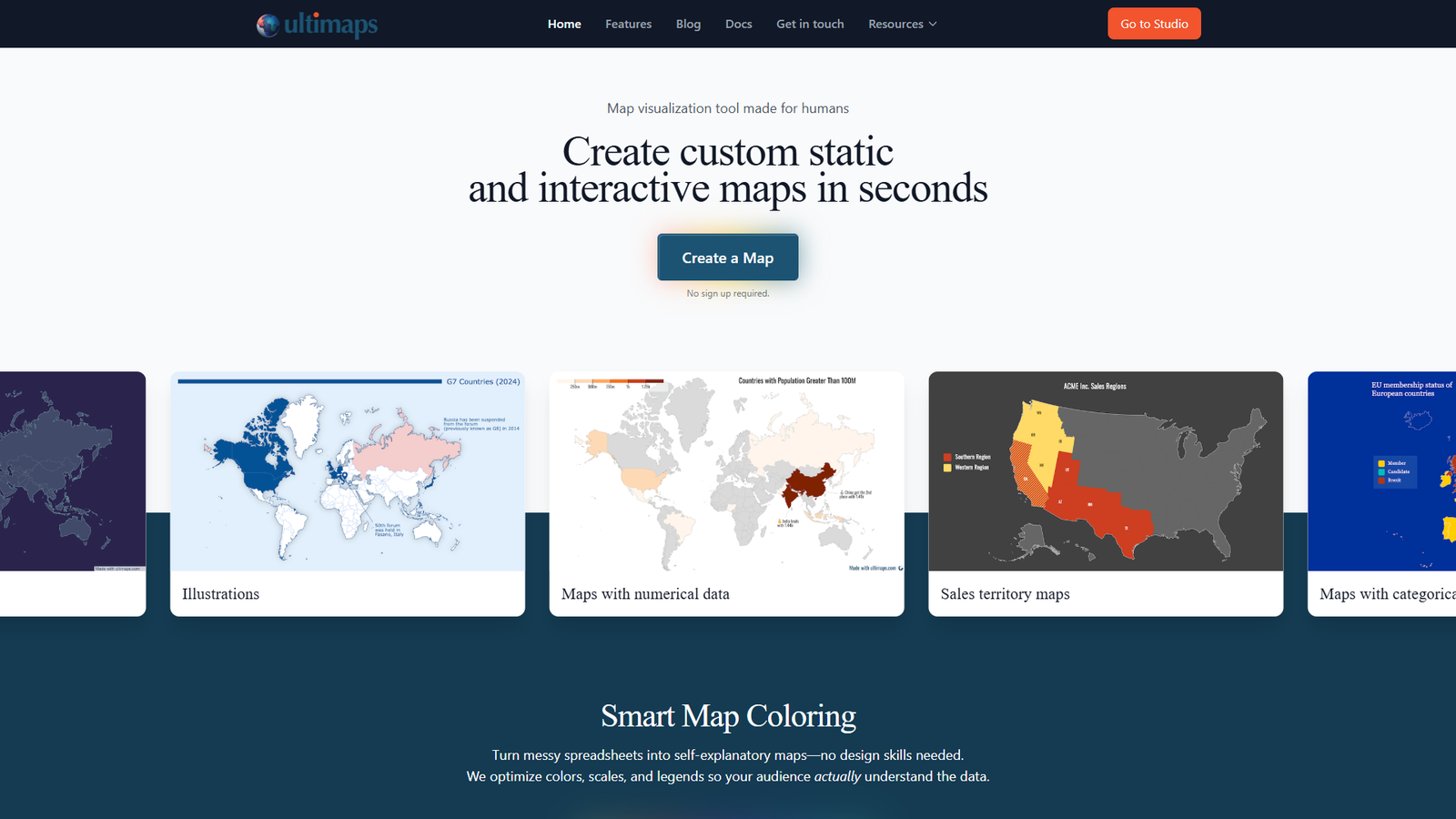 Ultimaps — интерфейс нейросети Ultimaps — интерфейс нейросети