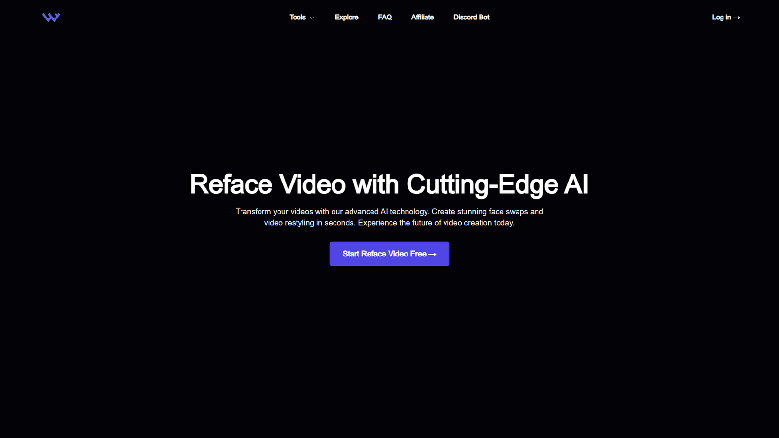 WarpVideo AI — интерфейс нейросети WarpVideo AI — интерфейс нейросети