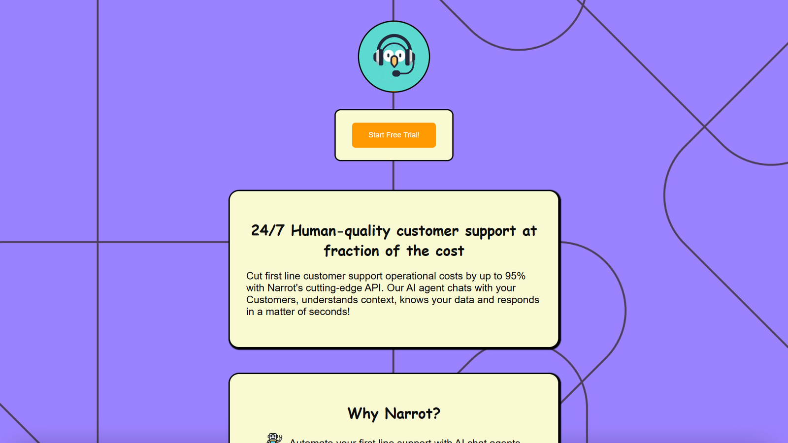 Narrot — интерфейс нейросети Narrot — интерфейс нейросети