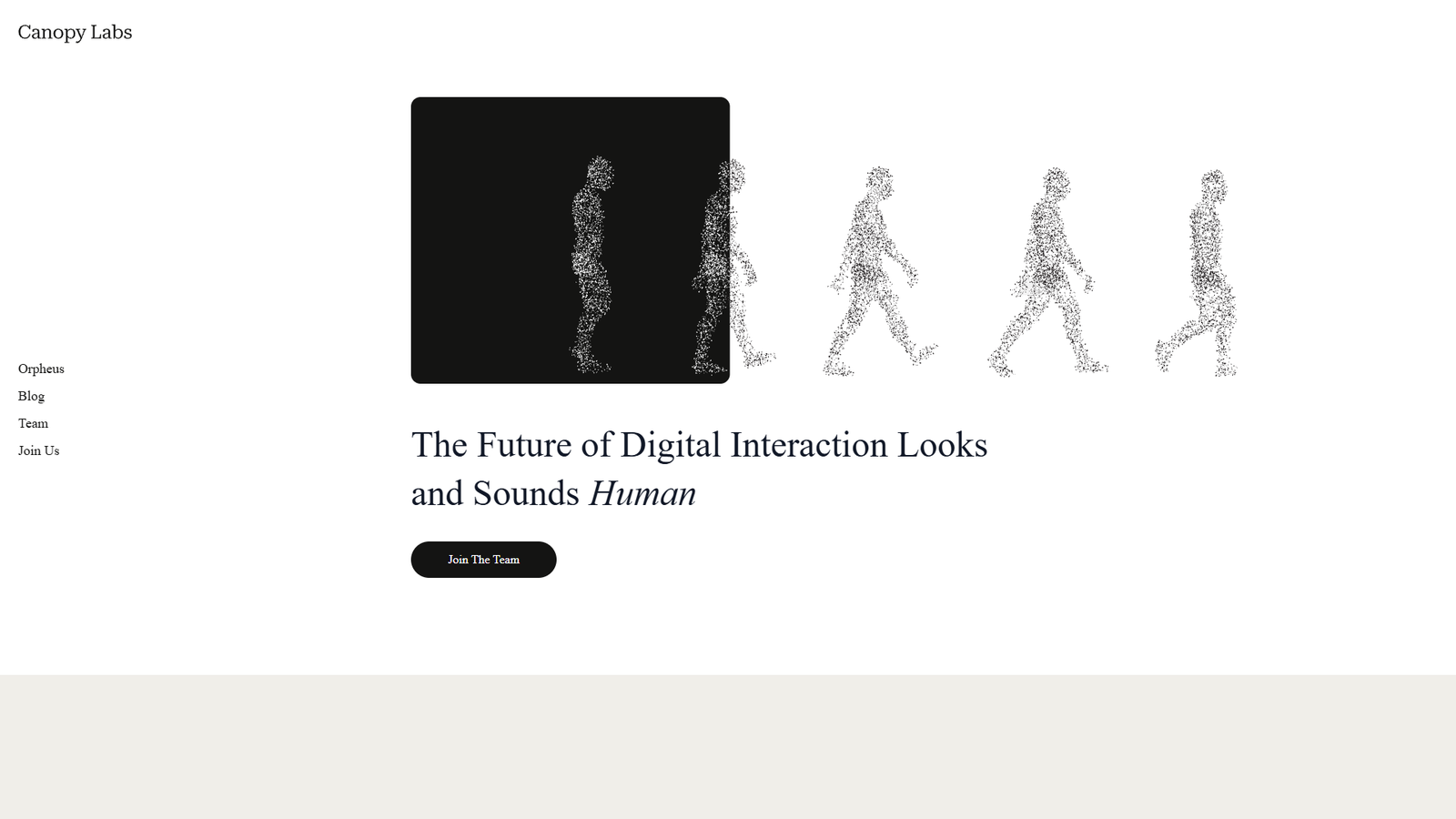 Canopy Labs — интерфейс нейросети Canopy Labs — интерфейс нейросети