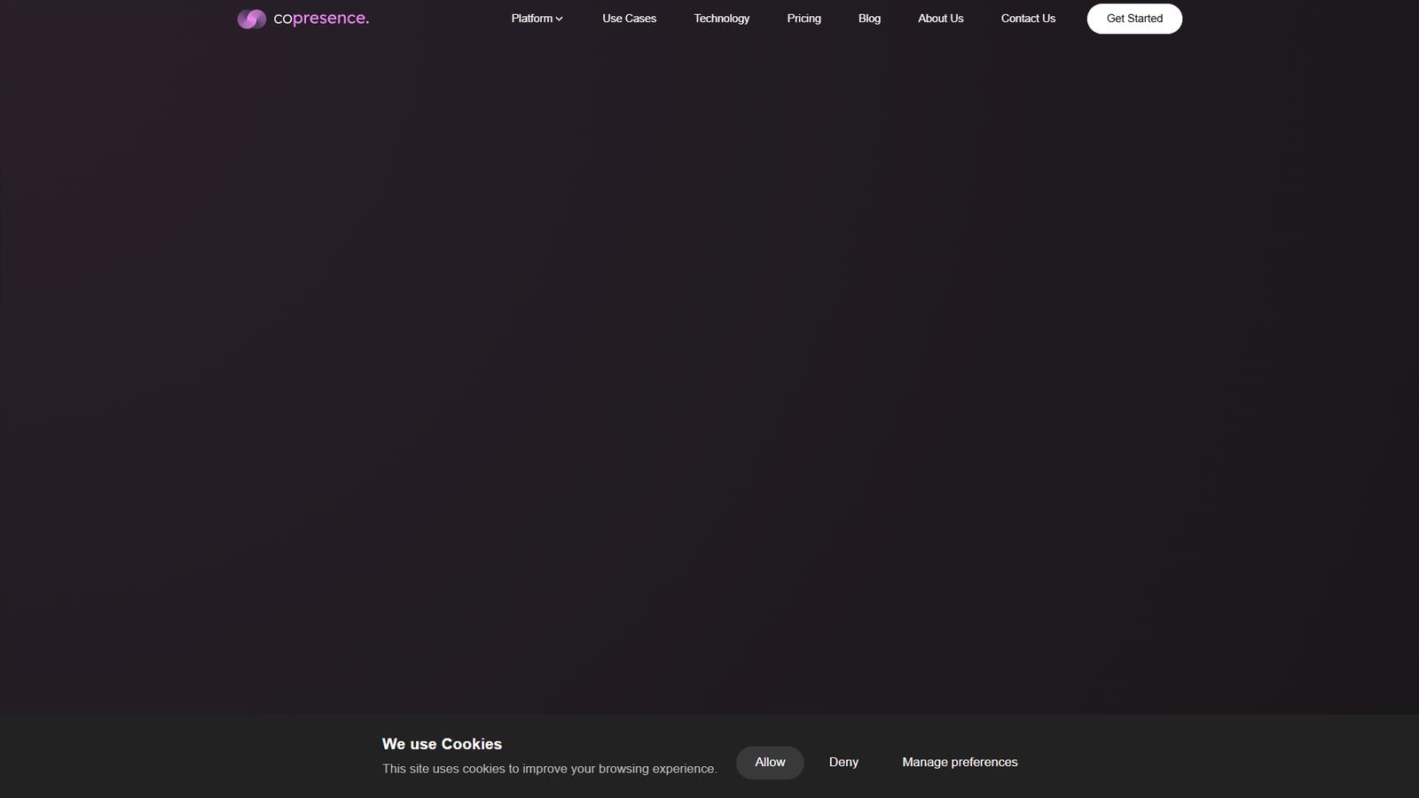 Copresence — интерфейс нейросети Copresence — интерфейс нейросети