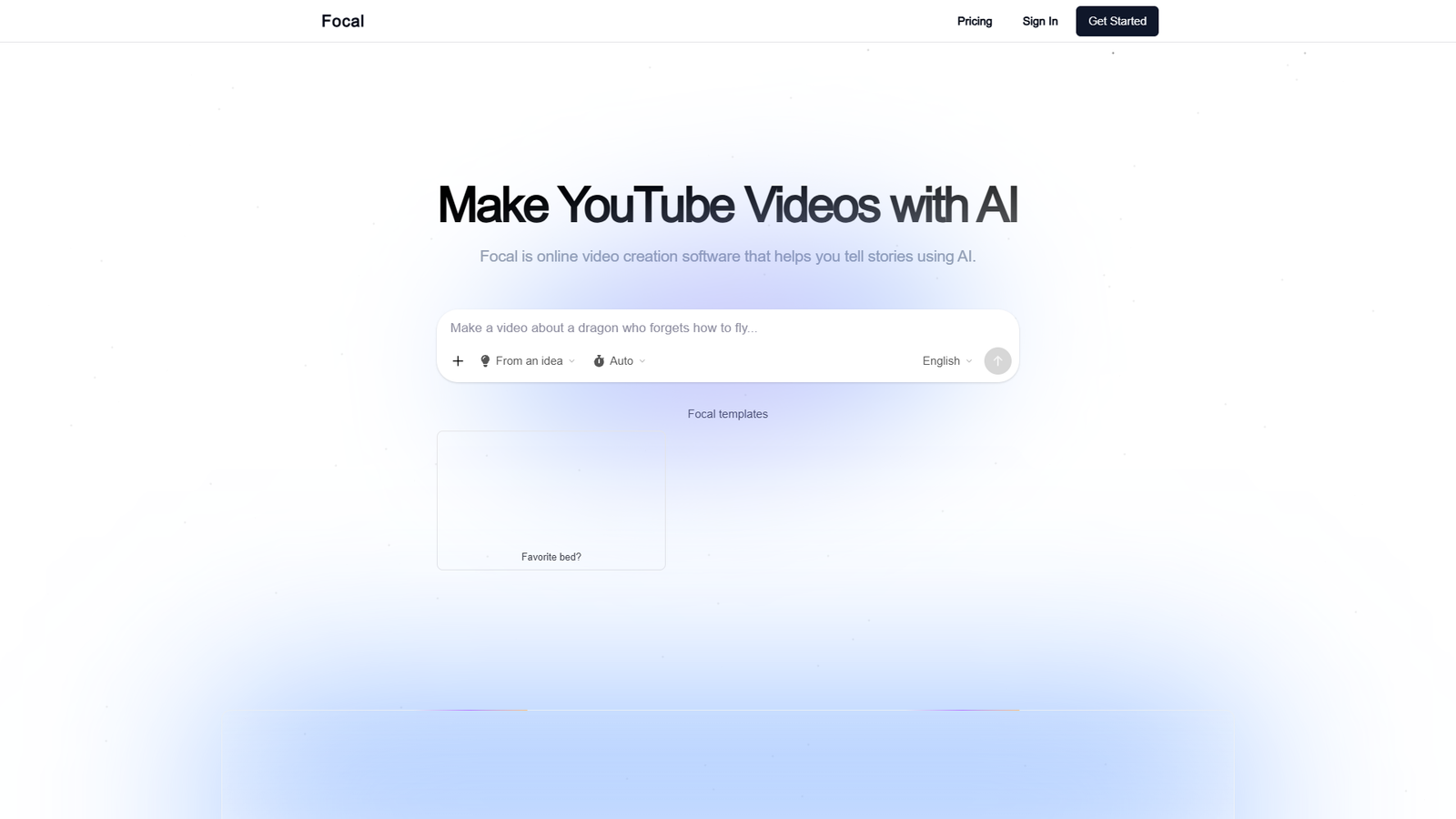 Focal — интерфейс нейросети Focal — интерфейс нейросети