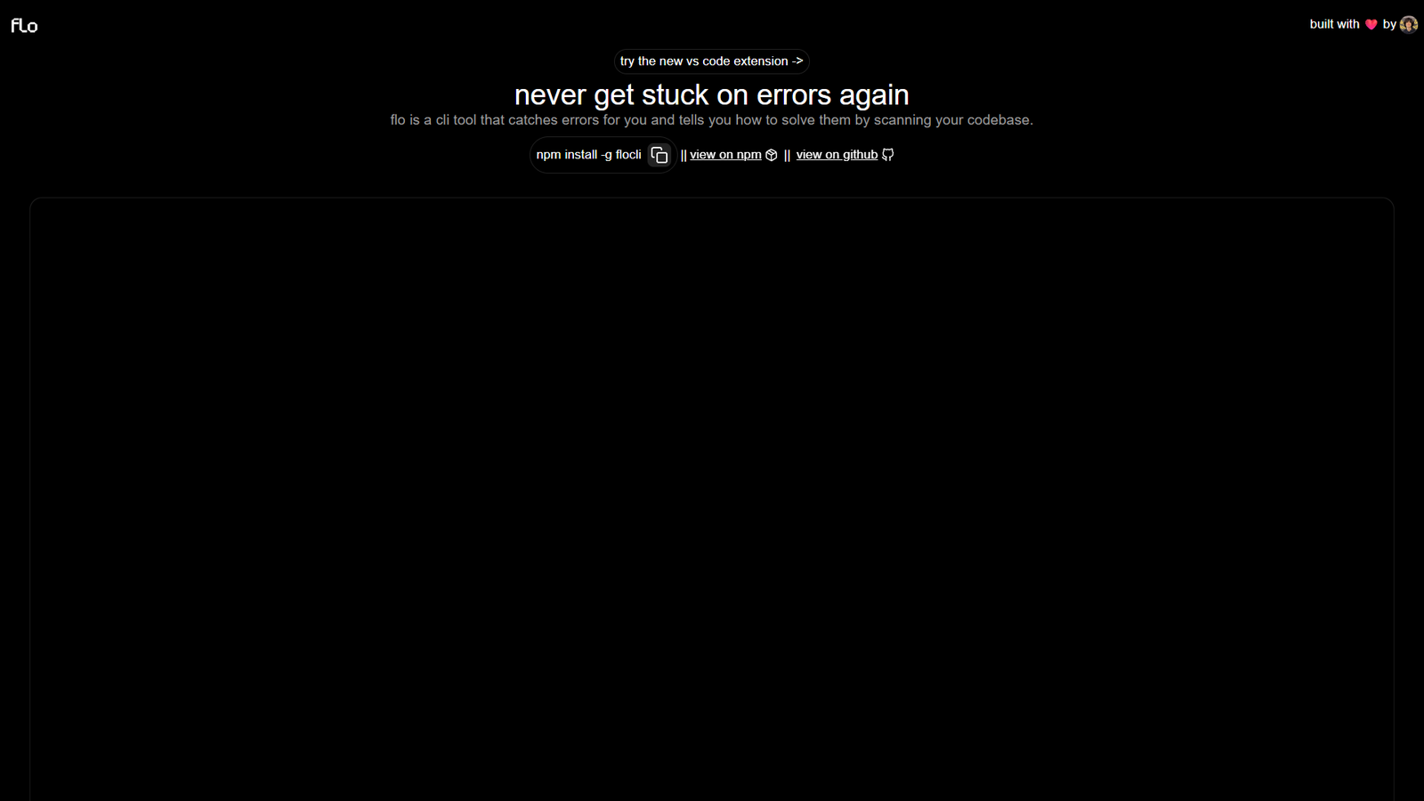 flo CLI — интерфейс нейросети flo CLI — интерфейс нейросети