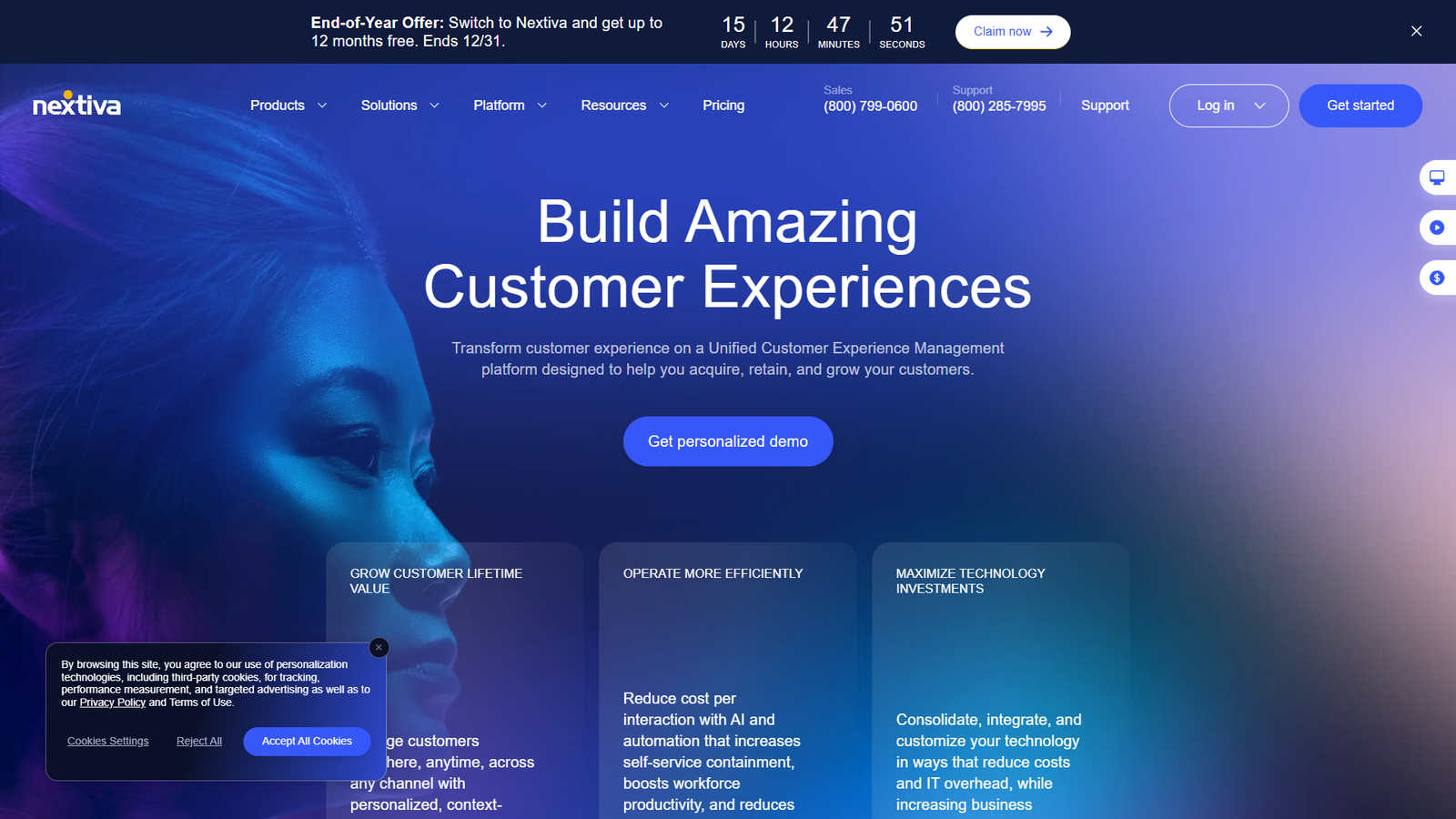 Nextiva — интерфейс нейросети Nextiva — интерфейс нейросети