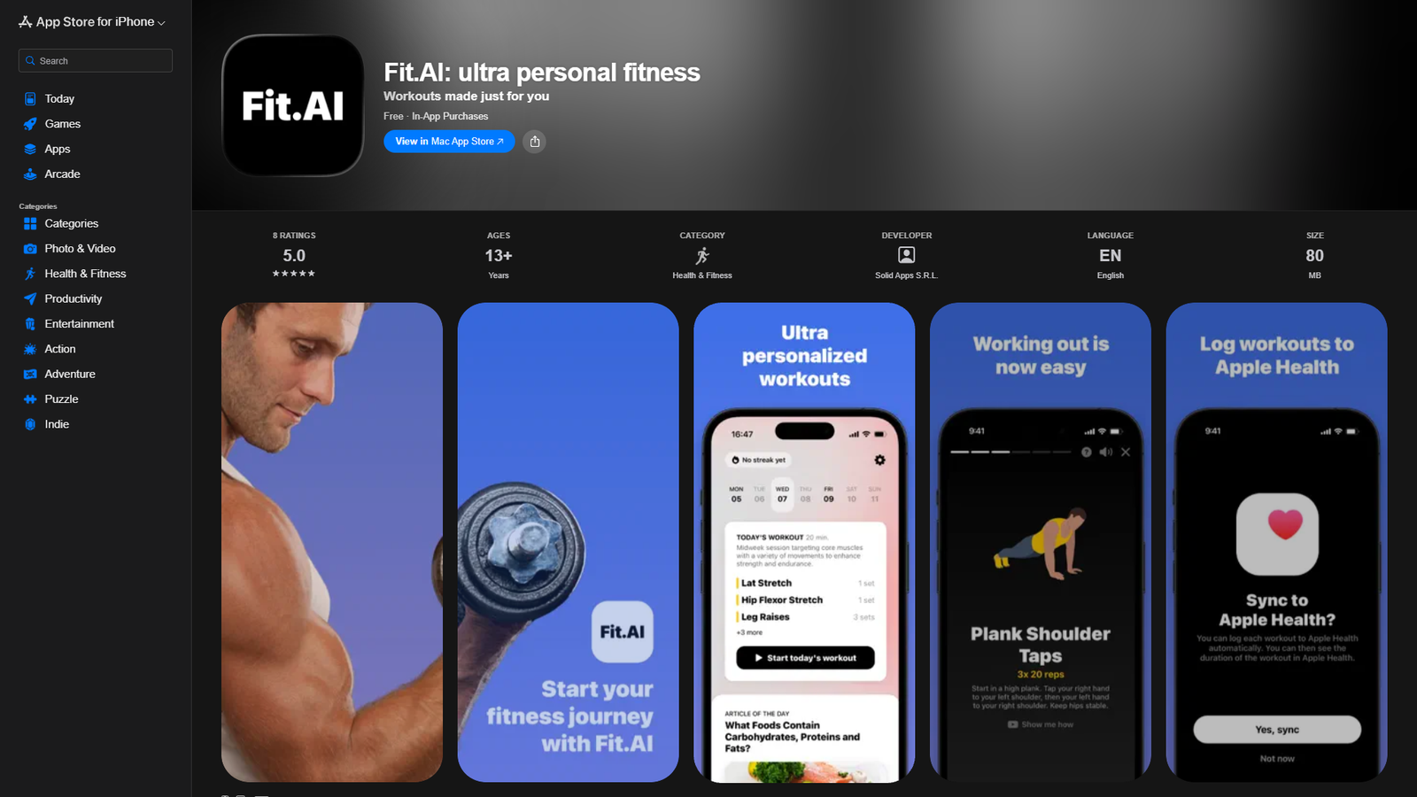 Fit.AI ultra personal fitness — интерфейс нейросети Fit.AI ultra personal fitness — интерфейс нейросети