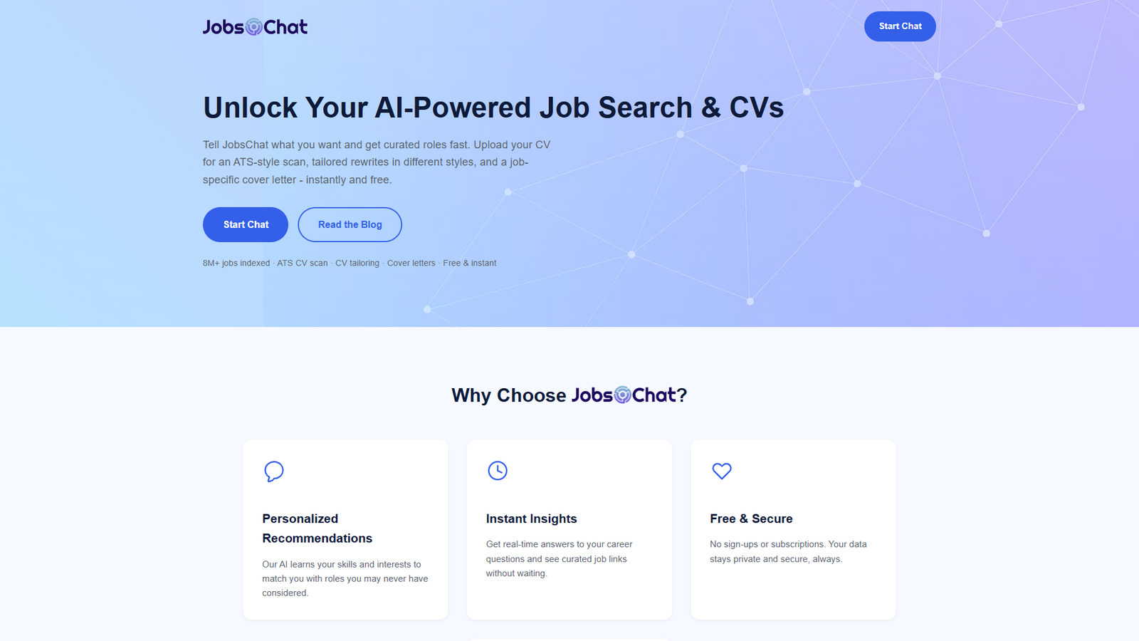 JobsChat.ai — интерфейс нейросети JobsChat.ai — интерфейс нейросети