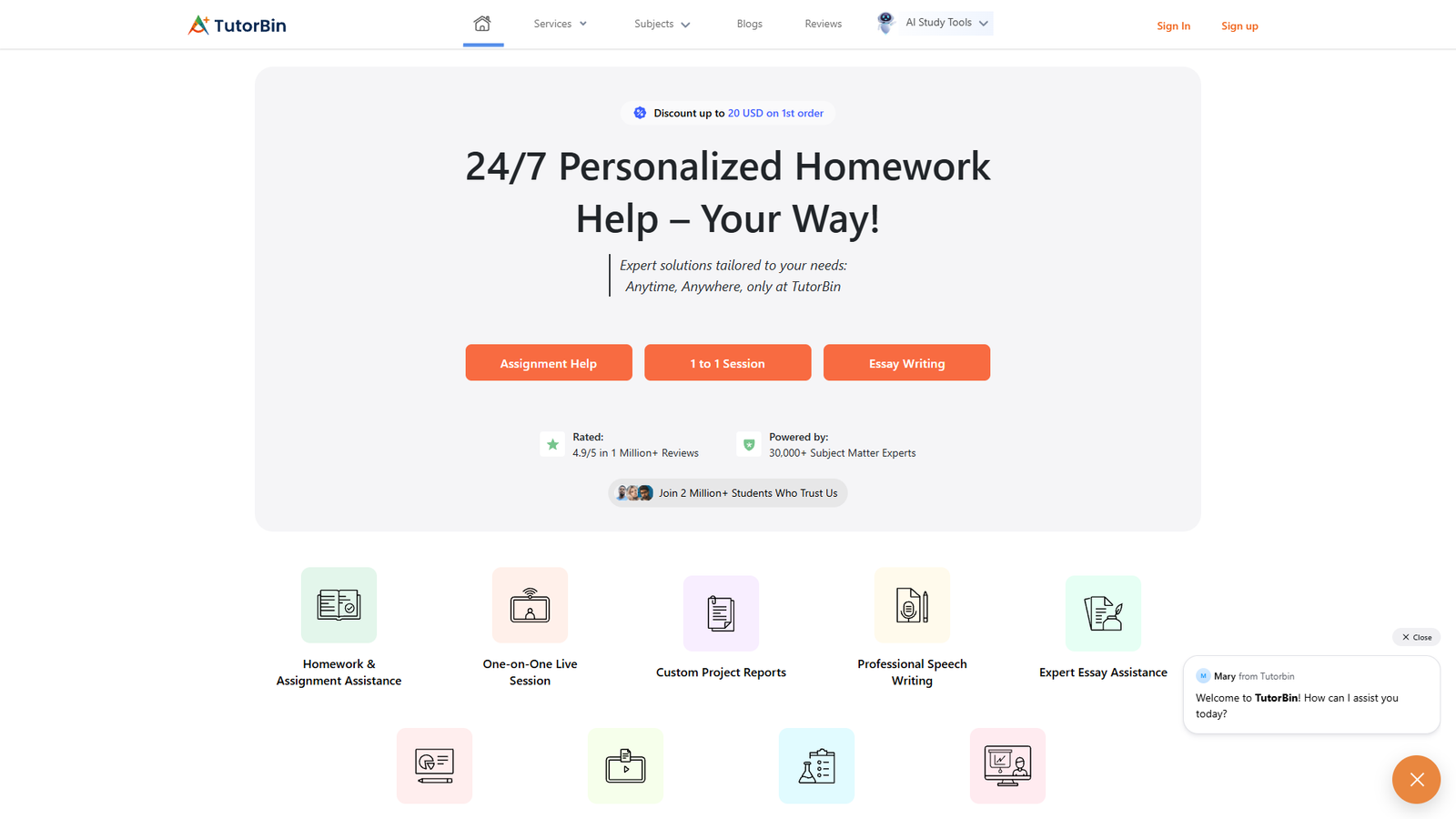 TutorBin Homework Helper — интерфейс нейросети TutorBin Homework Helper — интерфейс нейросети