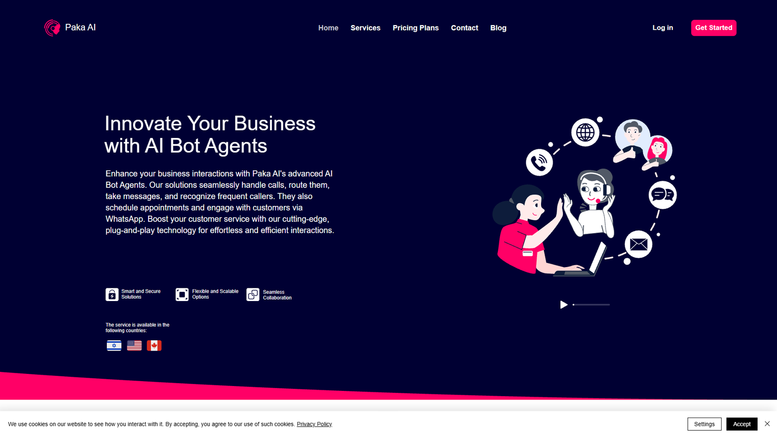 Paka AI — интерфейс нейросети Paka AI — интерфейс нейросети