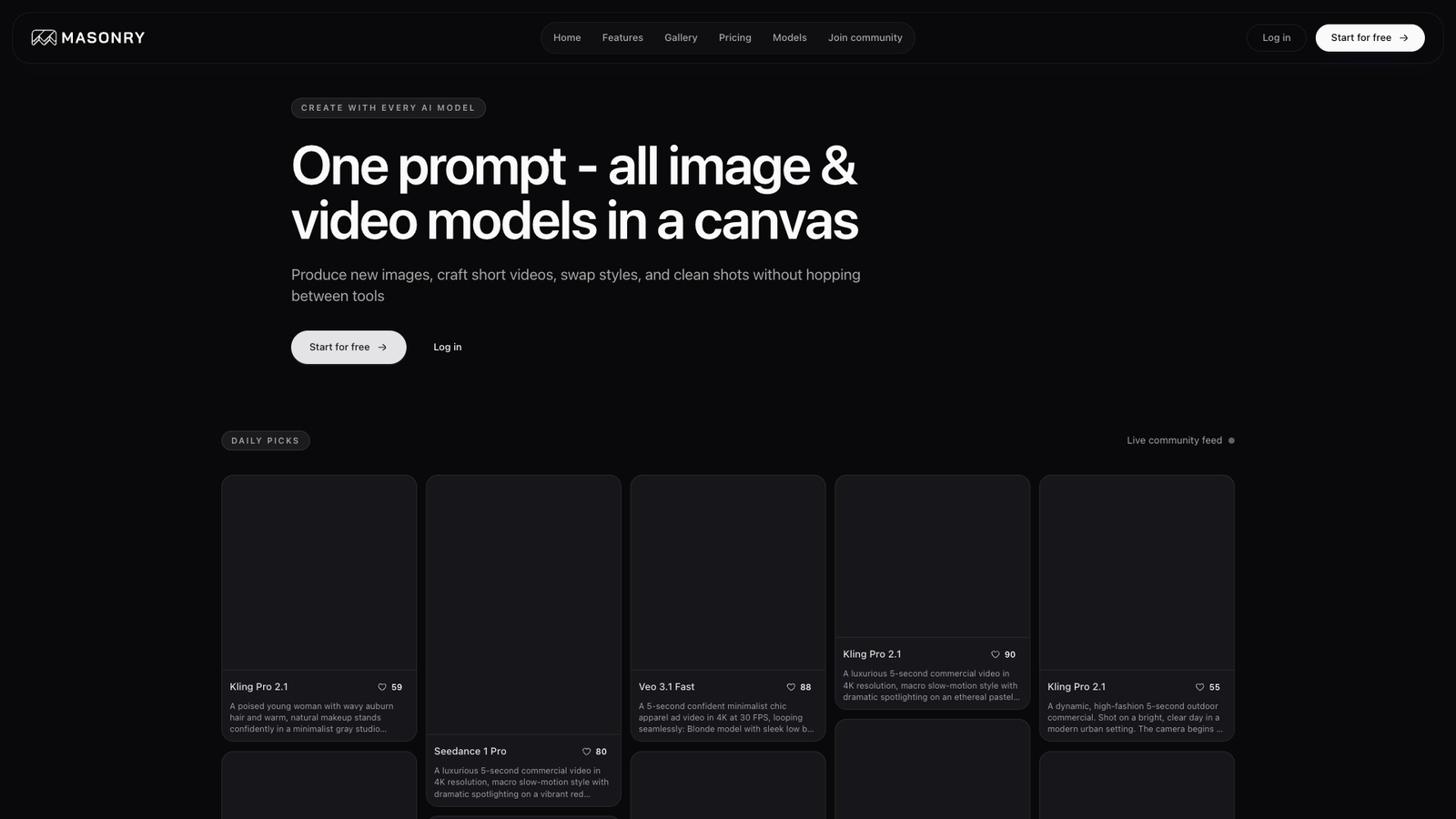 Masonry — интерфейс нейросети Masonry — интерфейс нейросети