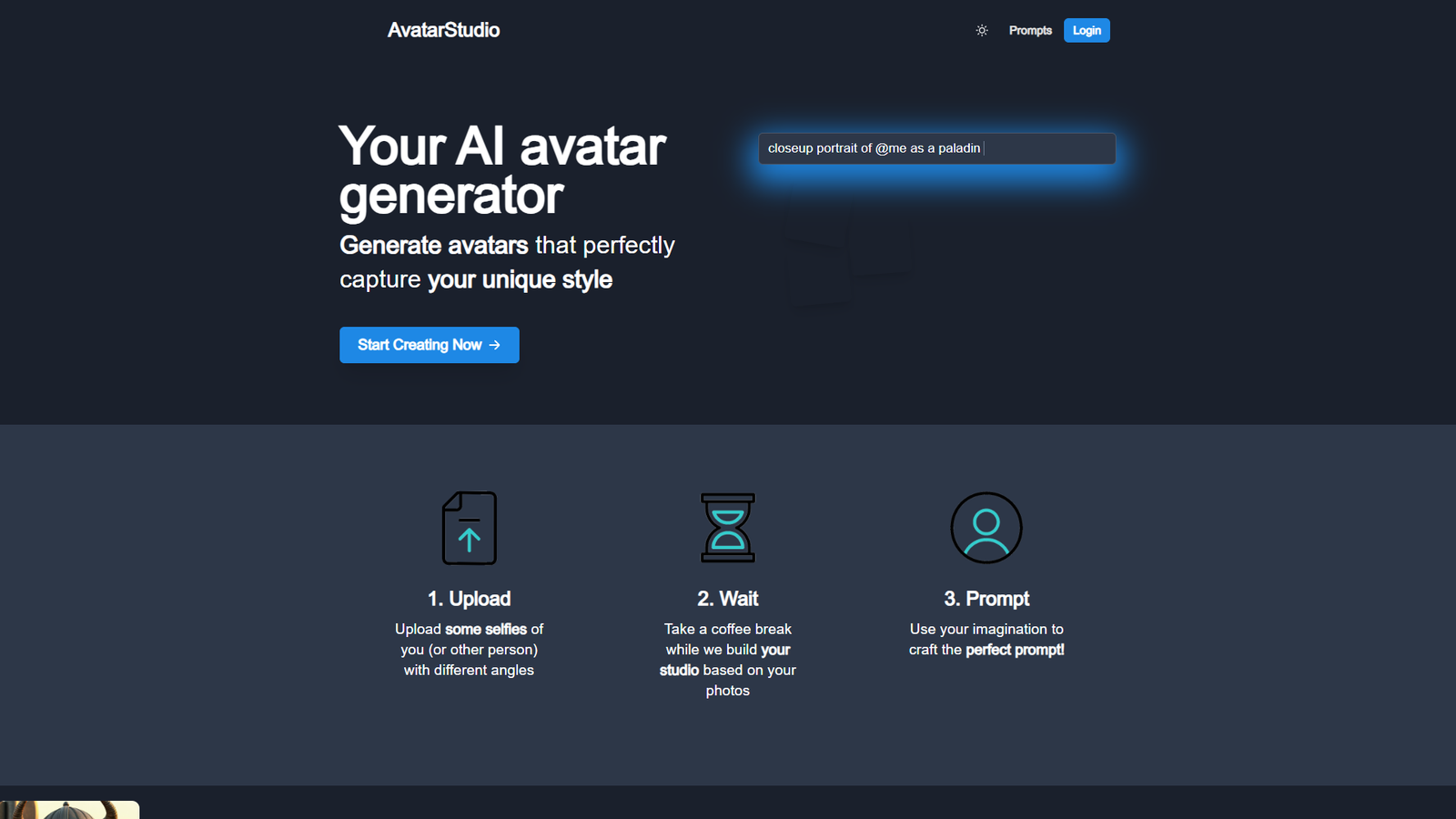 Avatar Studio — интерфейс нейросети Avatar Studio — интерфейс нейросети