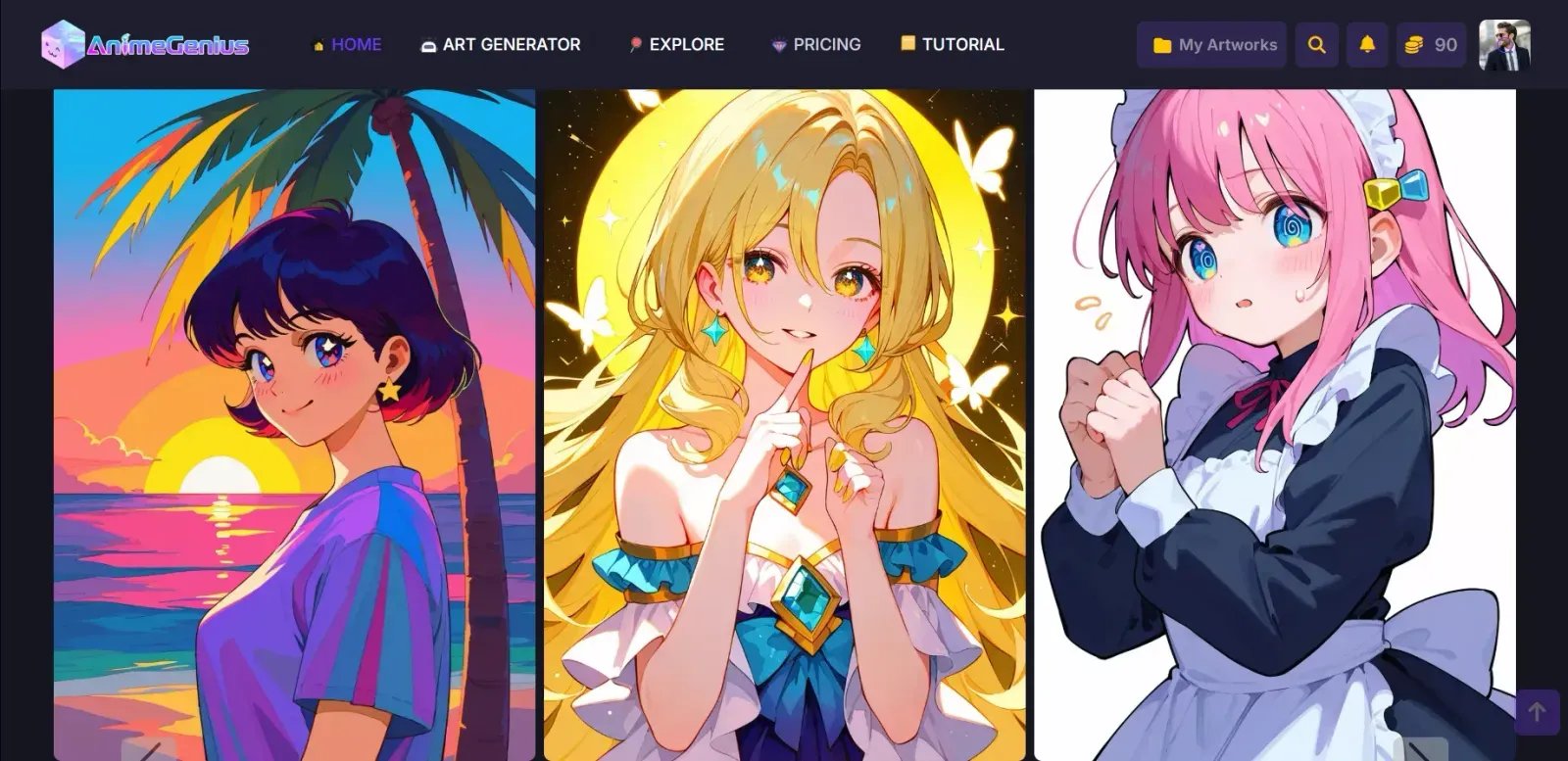 Anime Genius Нейросеть