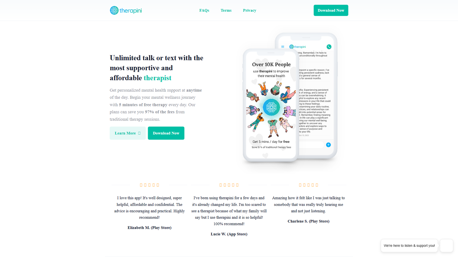 therapini — интерфейс нейросети therapini — интерфейс нейросети