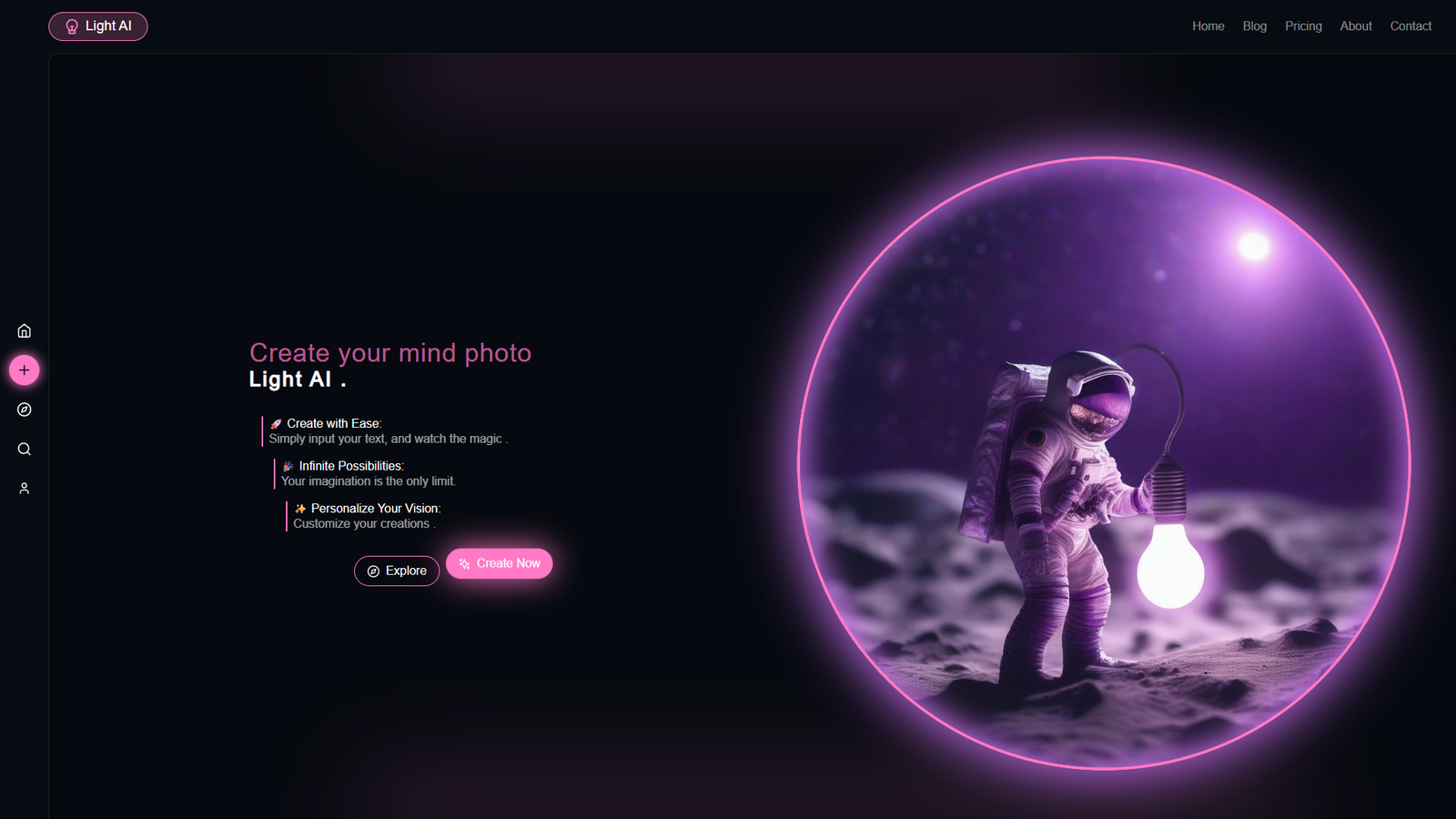 Light AI — интерфейс нейросети Light AI — интерфейс нейросети