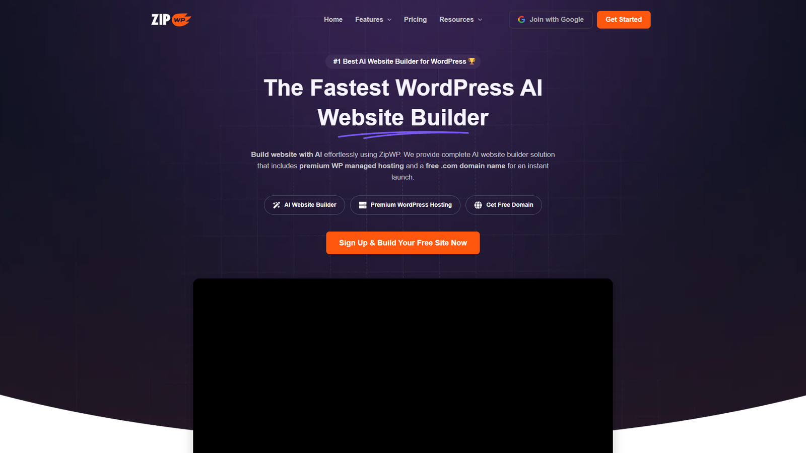 ZipWP — AI конструктор сайтов для WordPress — интерфейс нейросети ZipWP — AI конструктор сайтов для WordPress — интерфейс нейросети